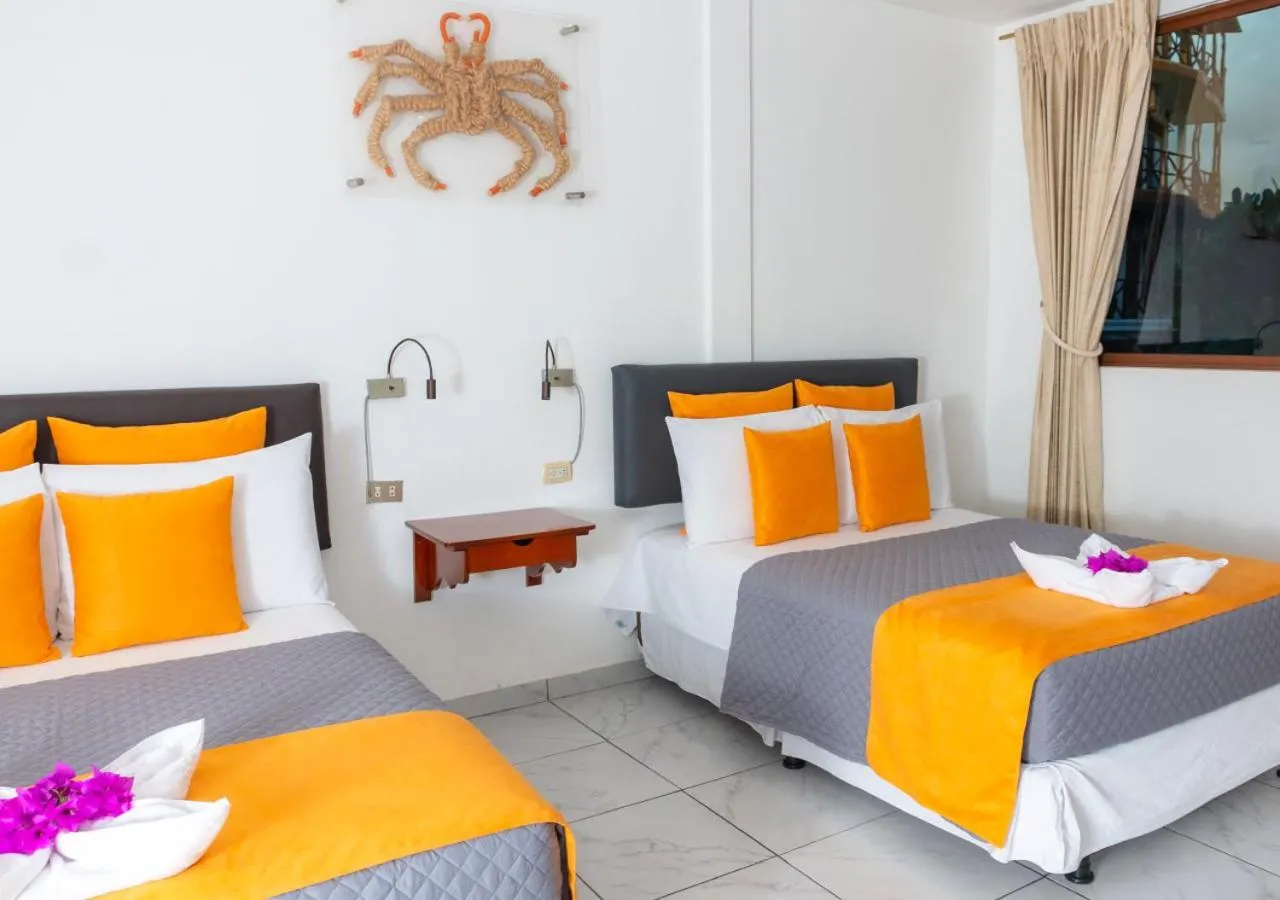 Bed in La Zayapa Hotel