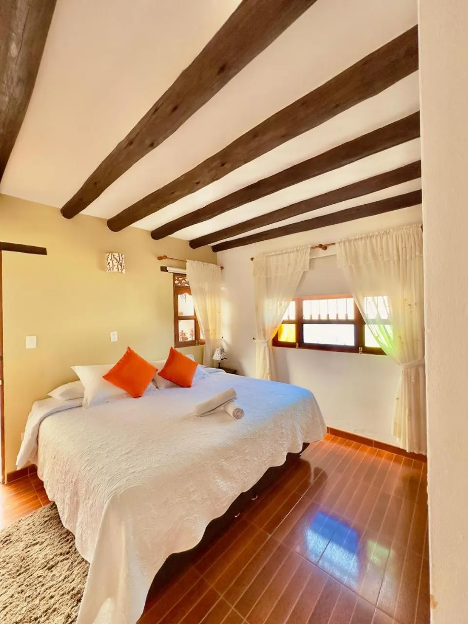 Bed in Hotel Villa del Angel