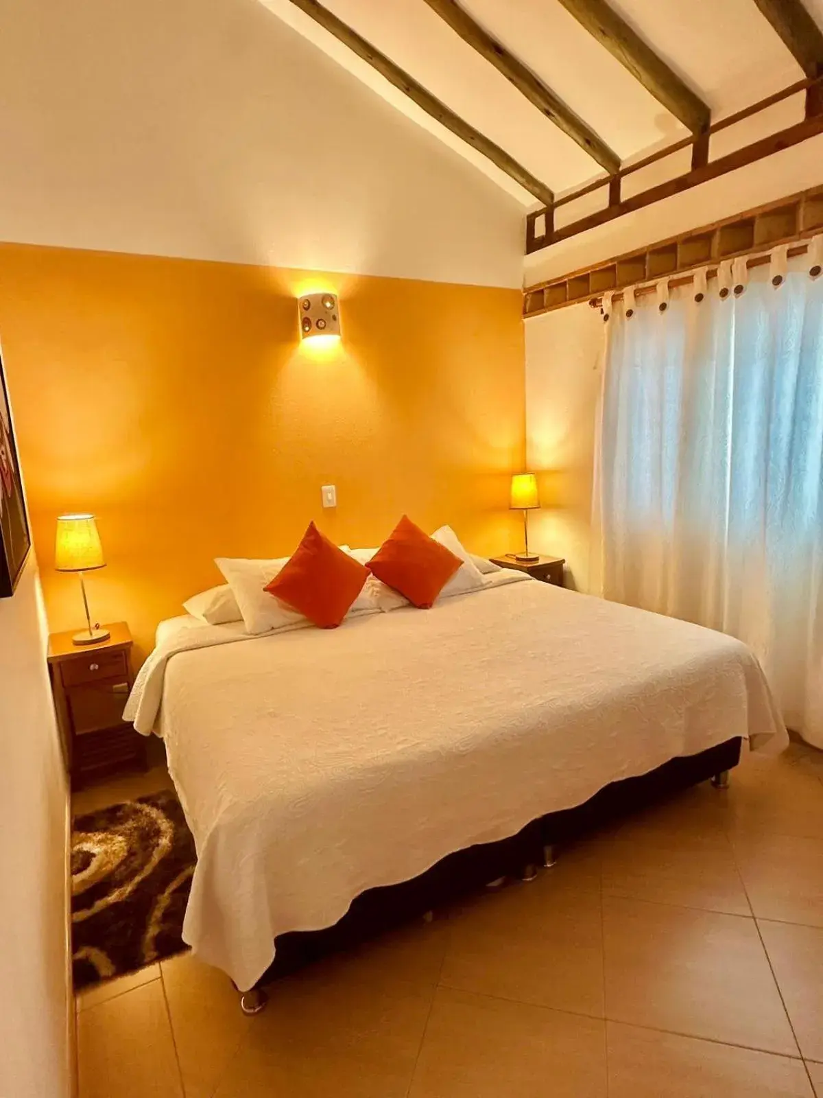 Double Room in Hotel Villa del Angel Double Room in Hotel Villa del Angel