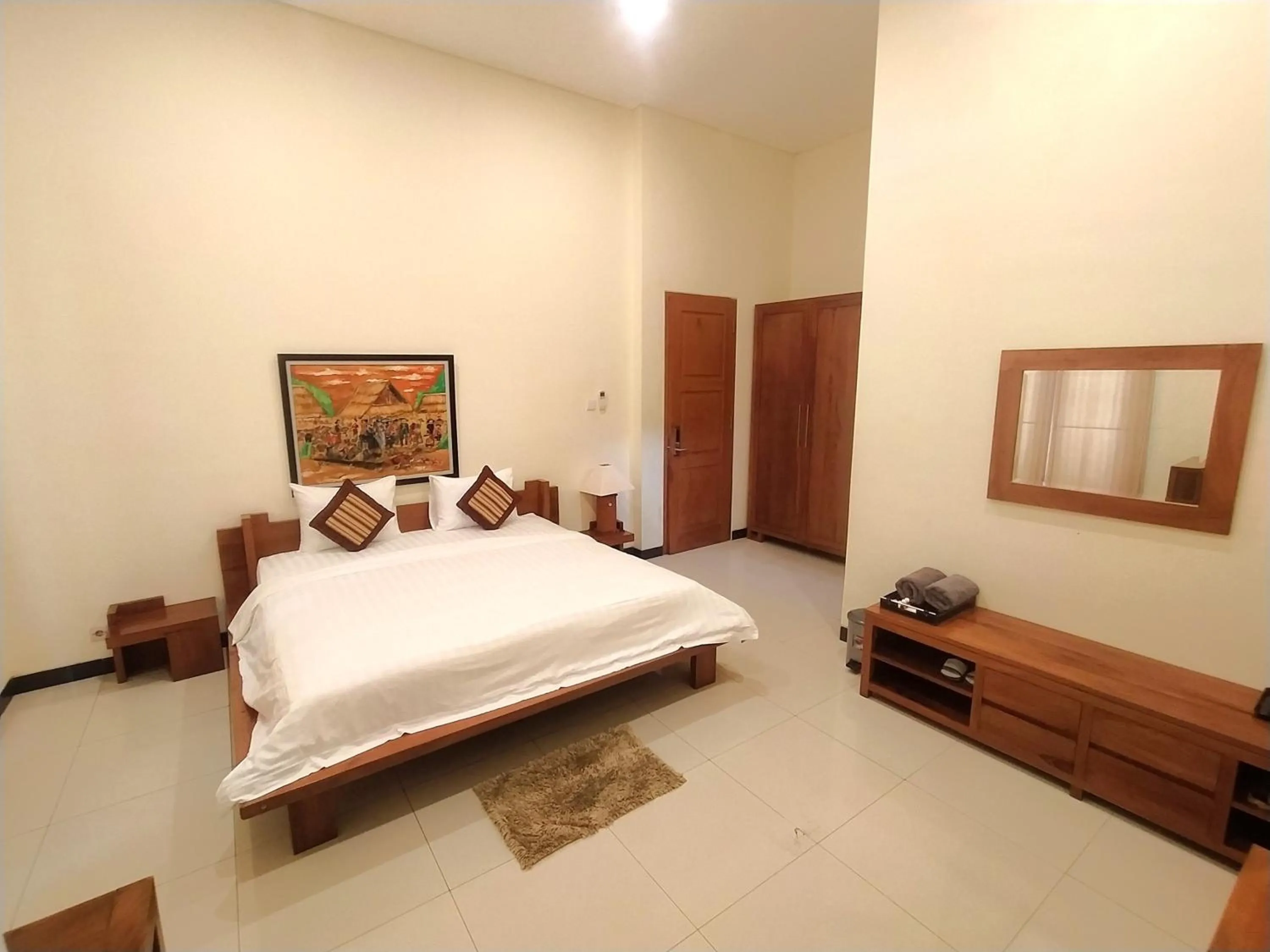 Bed in Alloro Boutique Hotel Pacitan