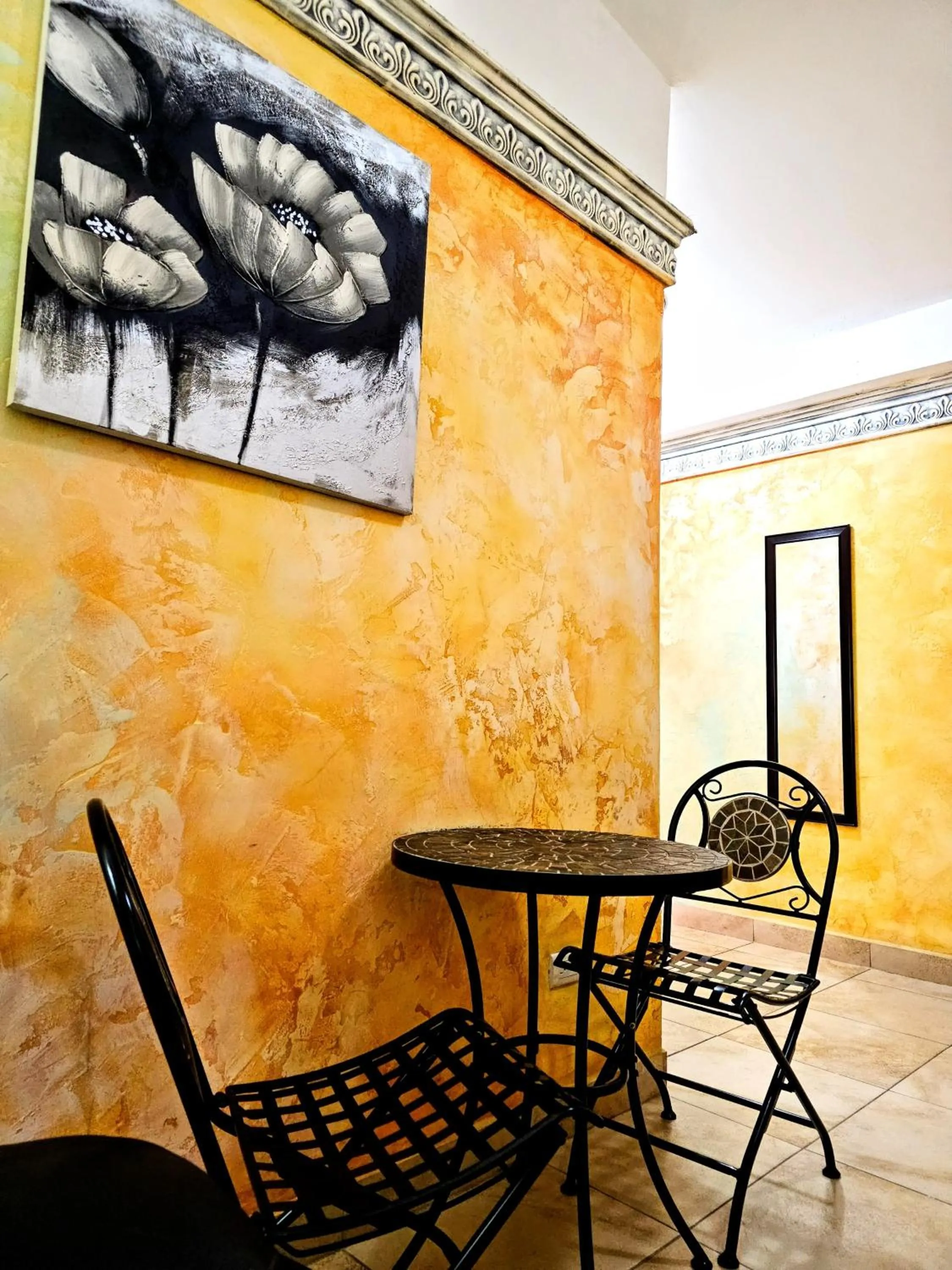 Living room in Antigua Inn Hotel