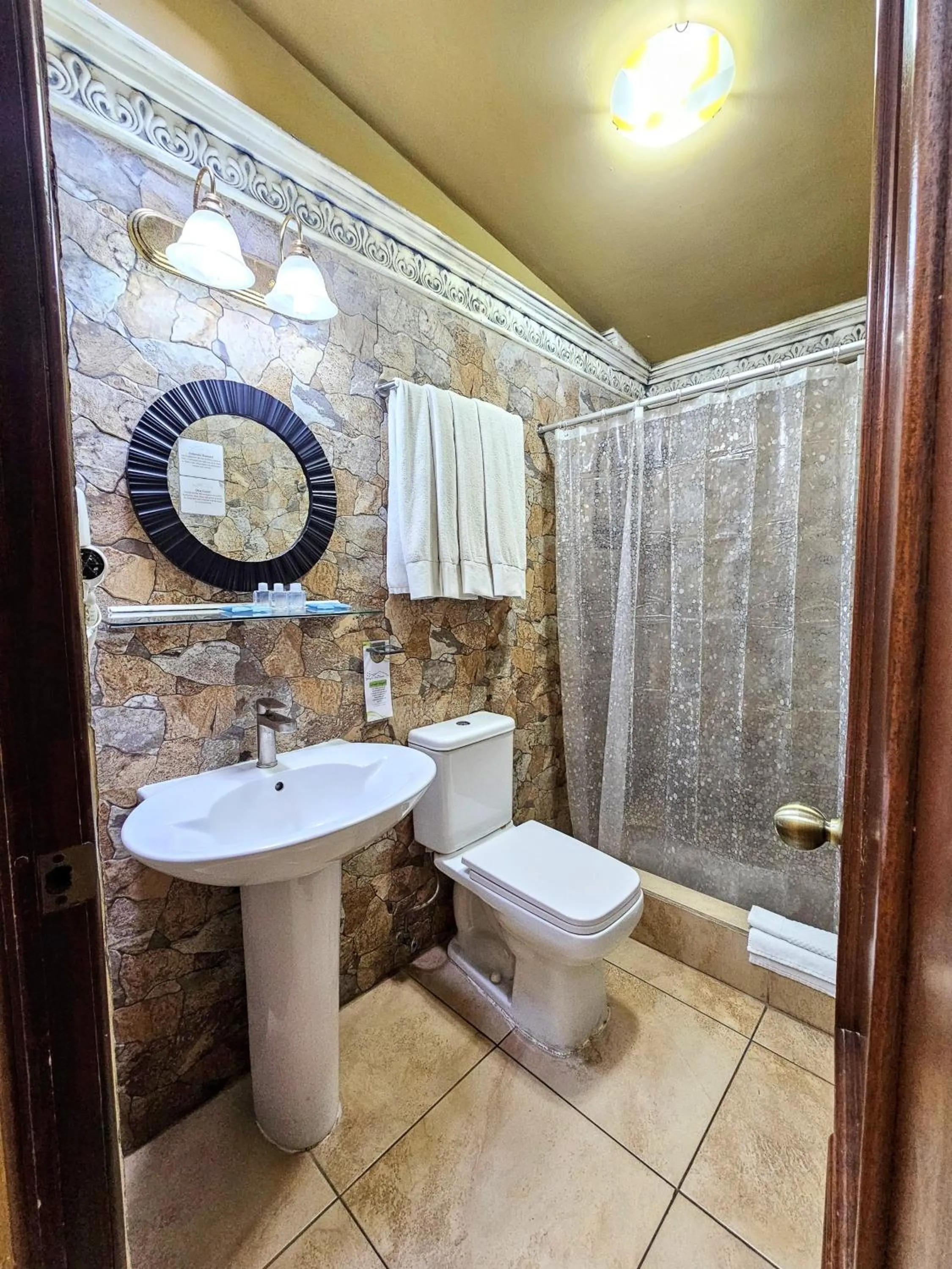 Bathroom in Antigua Inn Hotel