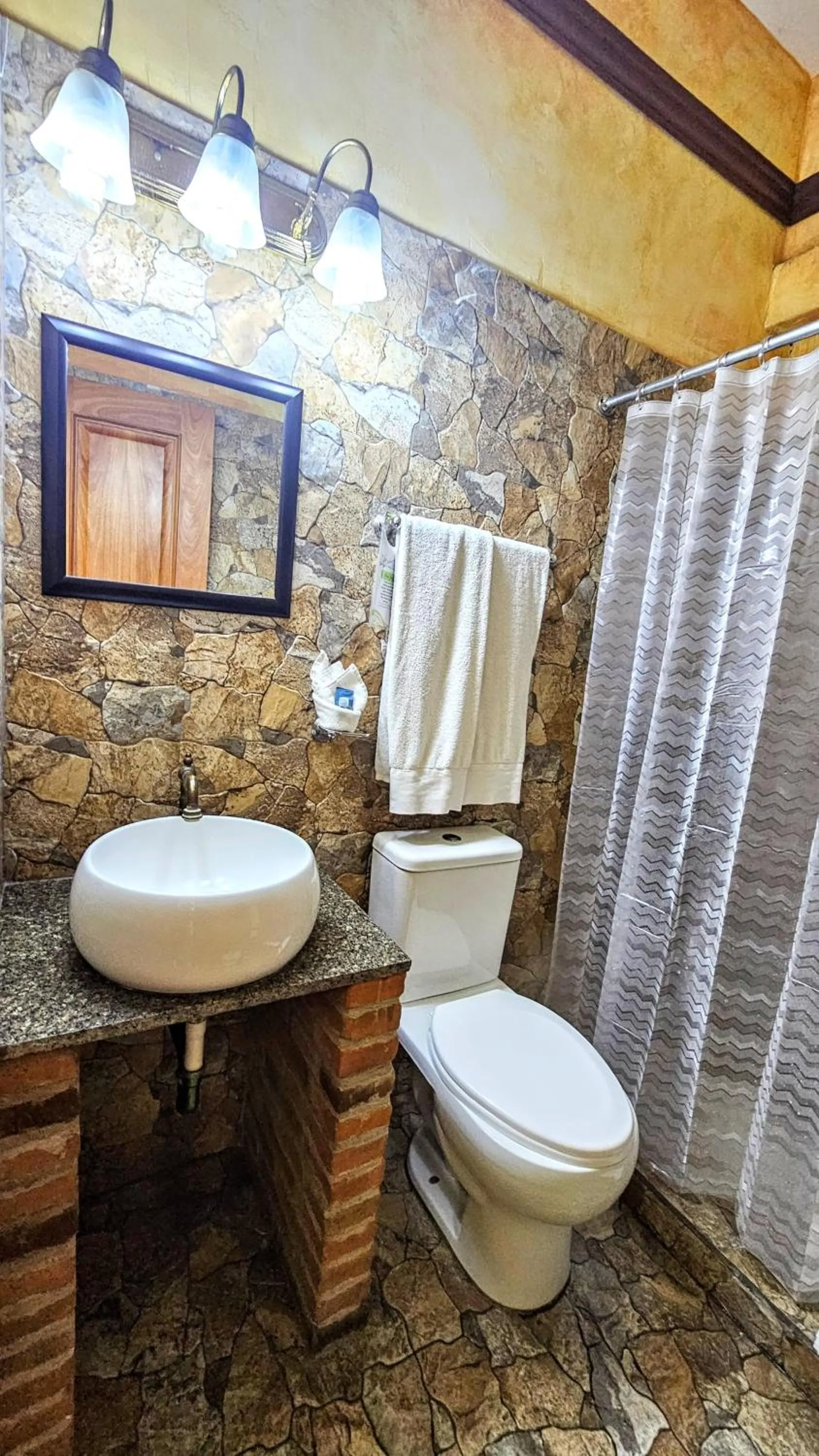 Bathroom in Antigua Inn Hotel