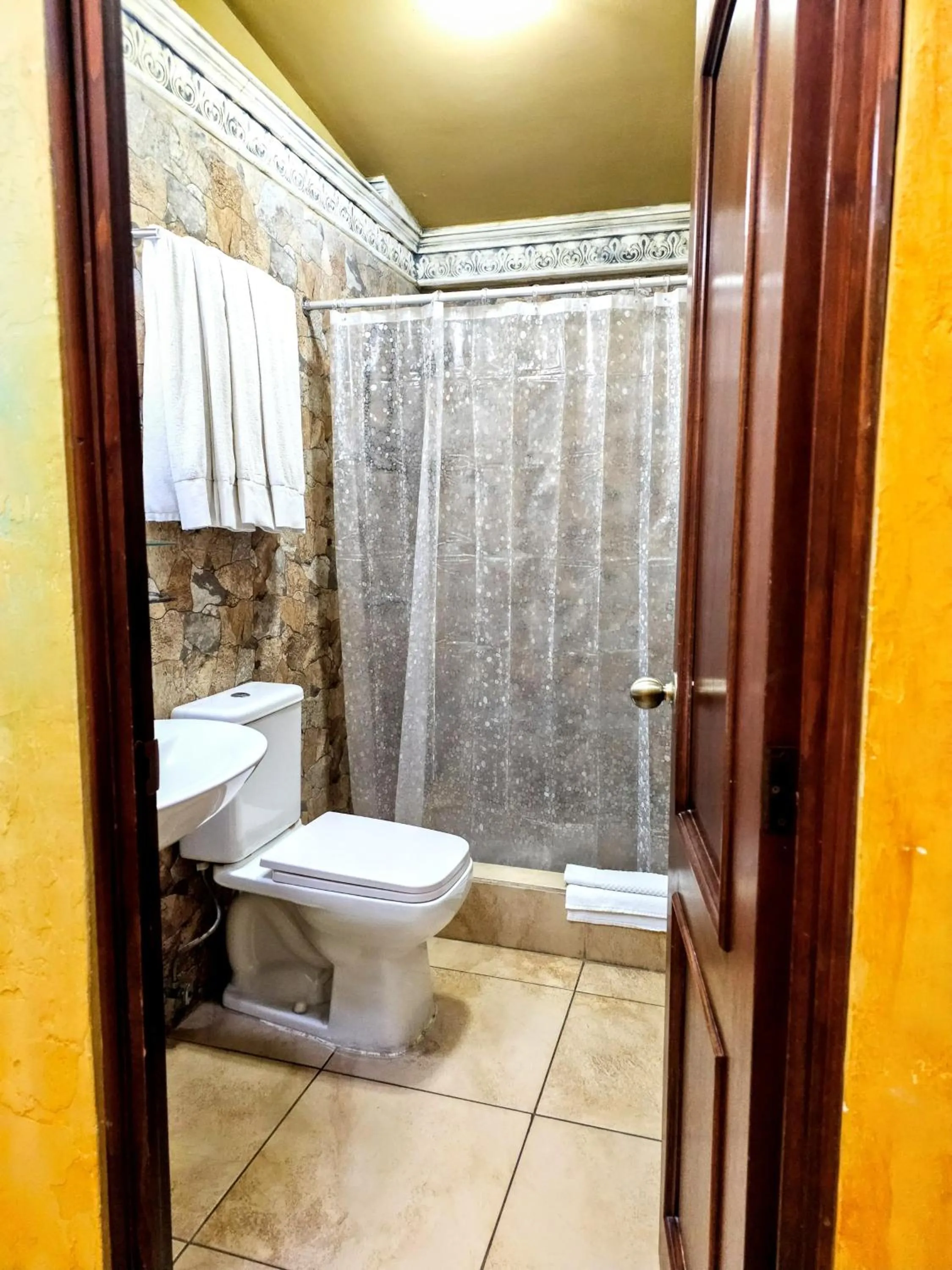 Bathroom in Antigua Inn Hotel