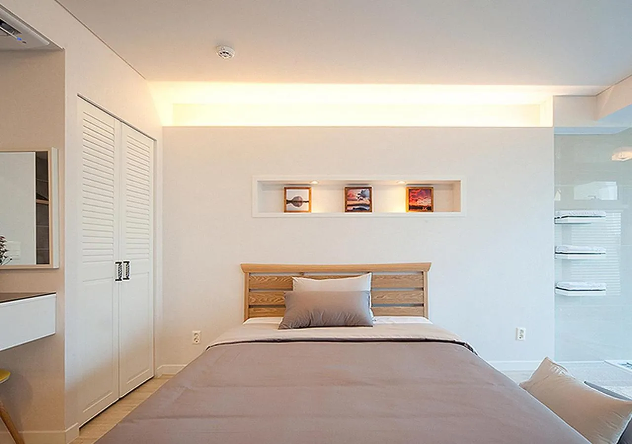 Bed in Comma&Spa Resort