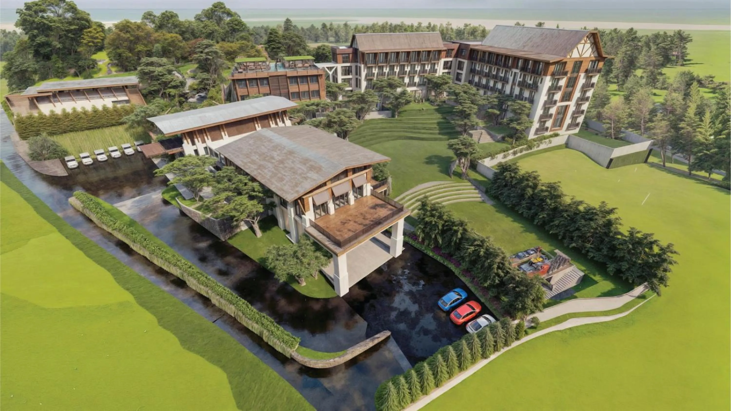 Property building in Jambuluwuk Bromo Resort