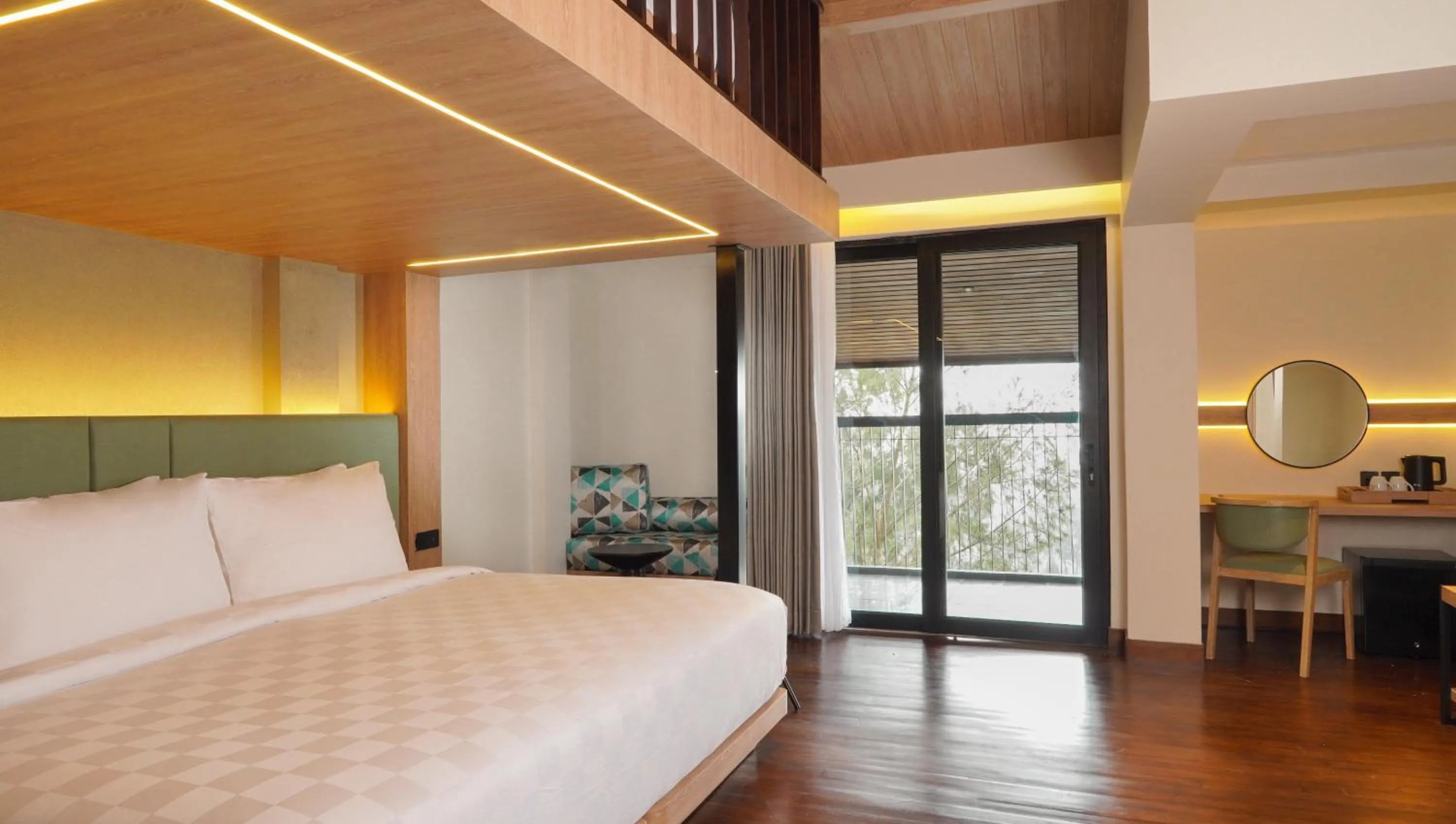 Bed in Jambuluwuk Bromo Resort