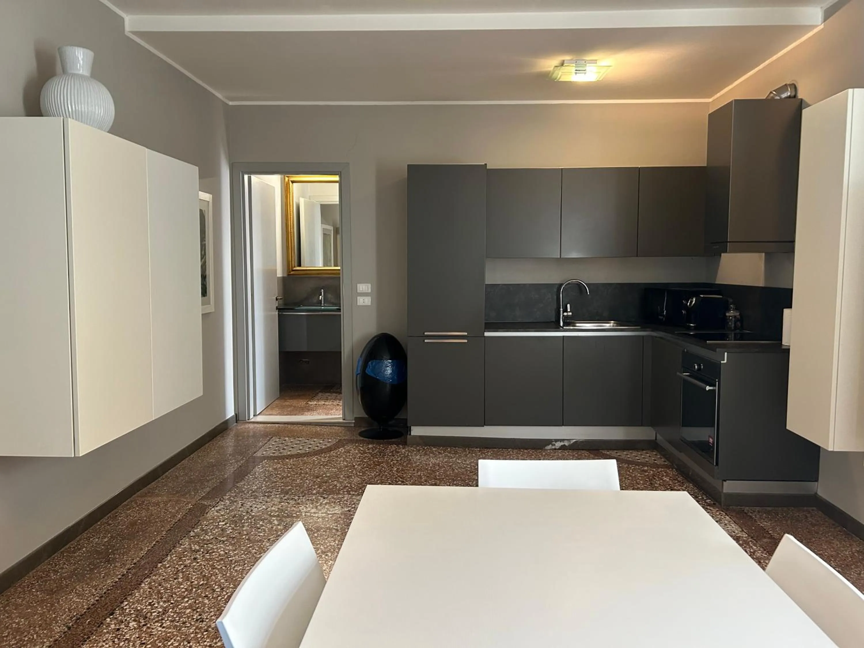 kitchen in Villa Moro Lin Design Apartments