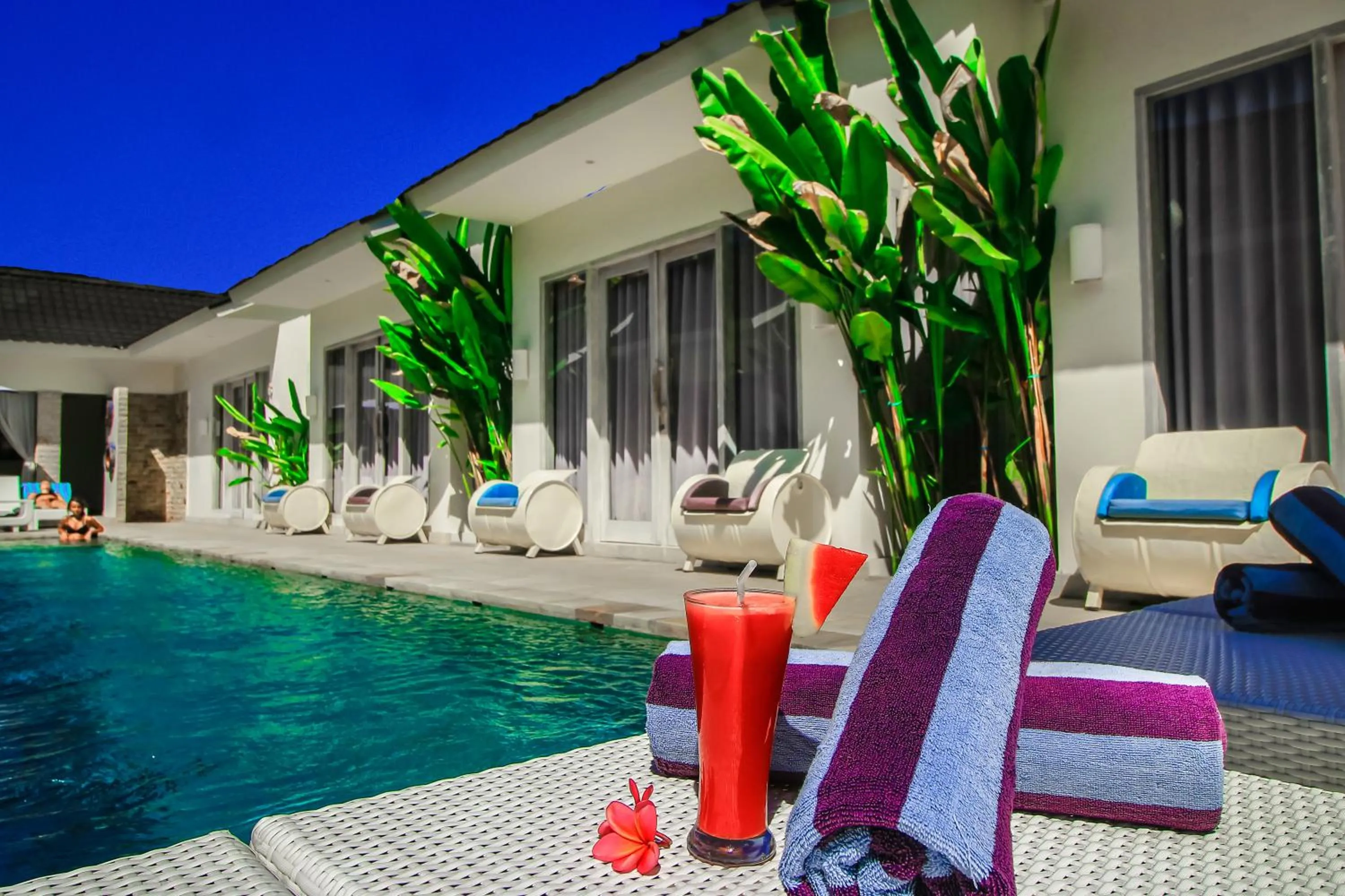 Patio in Tamoa Boutique Hotel