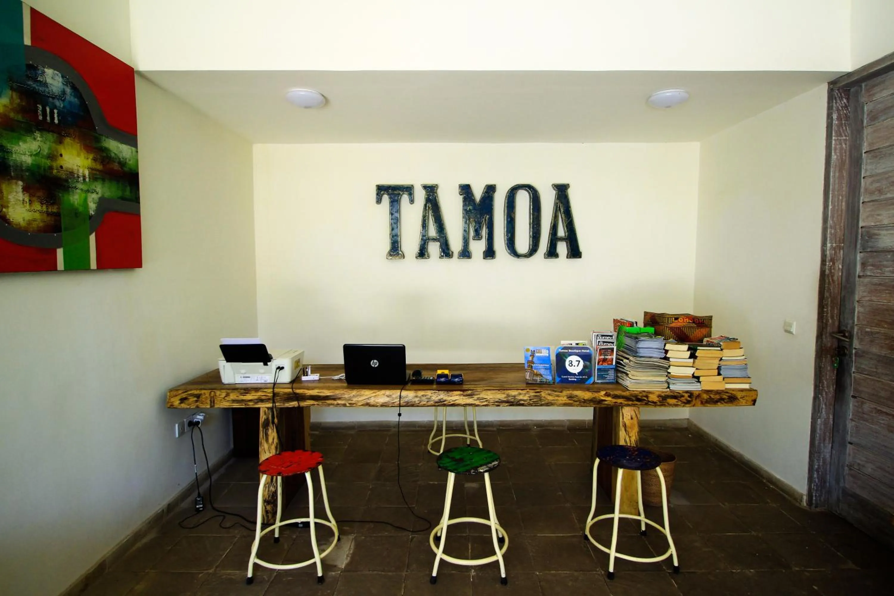 Lobby or reception in Tamoa Boutique Hotel