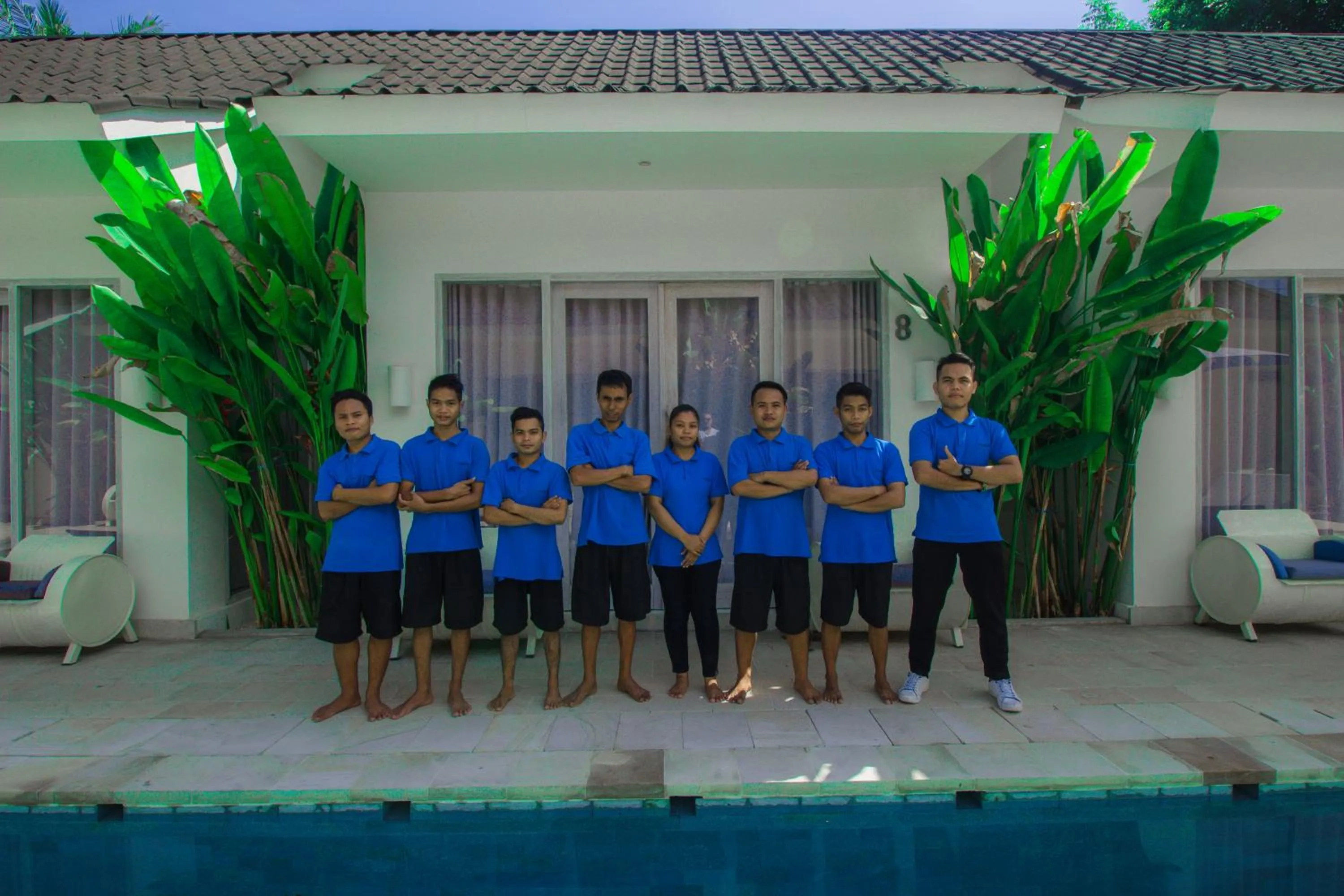 Staff in Tamoa Boutique Hotel