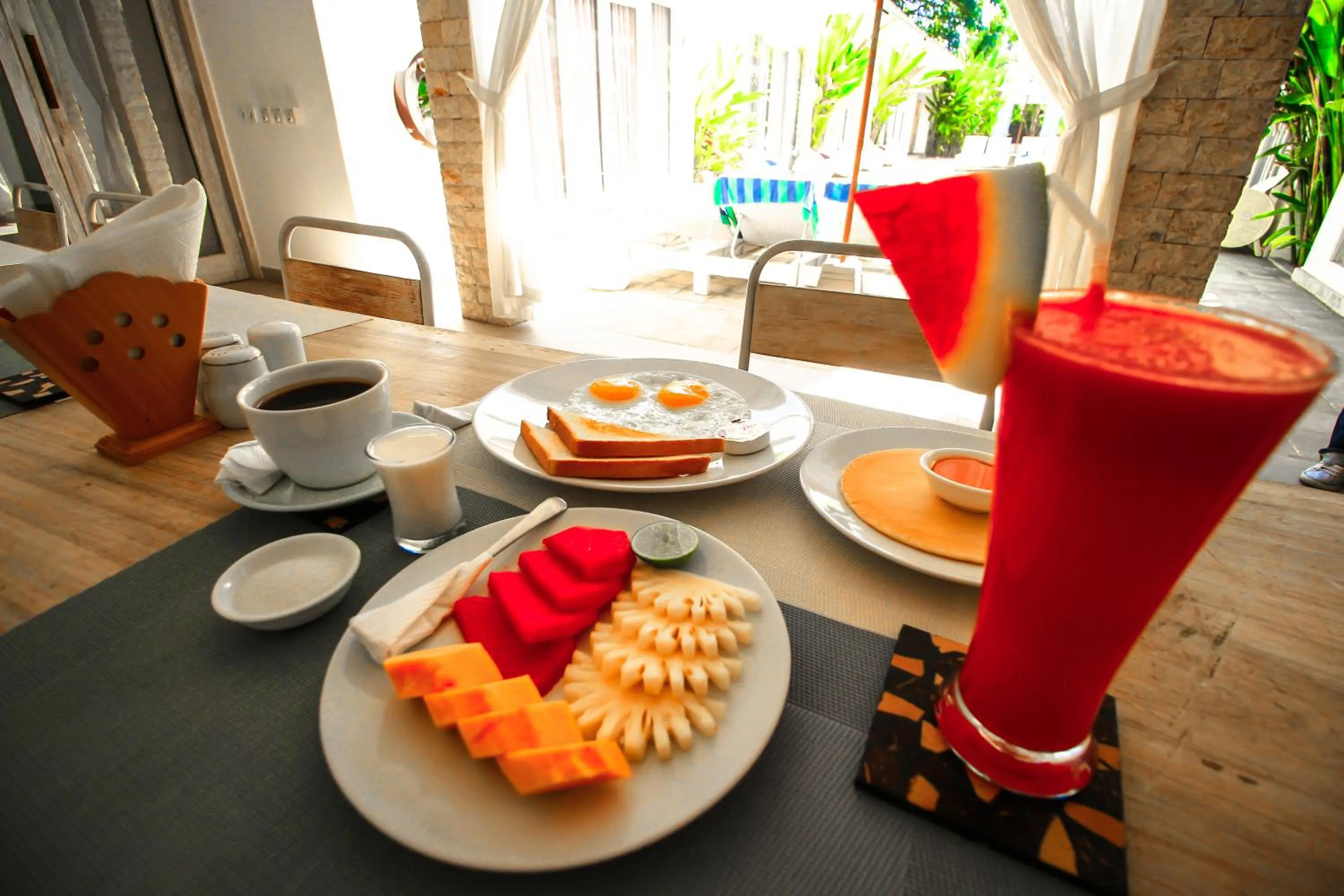 Breakfast in Tamoa Boutique Hotel