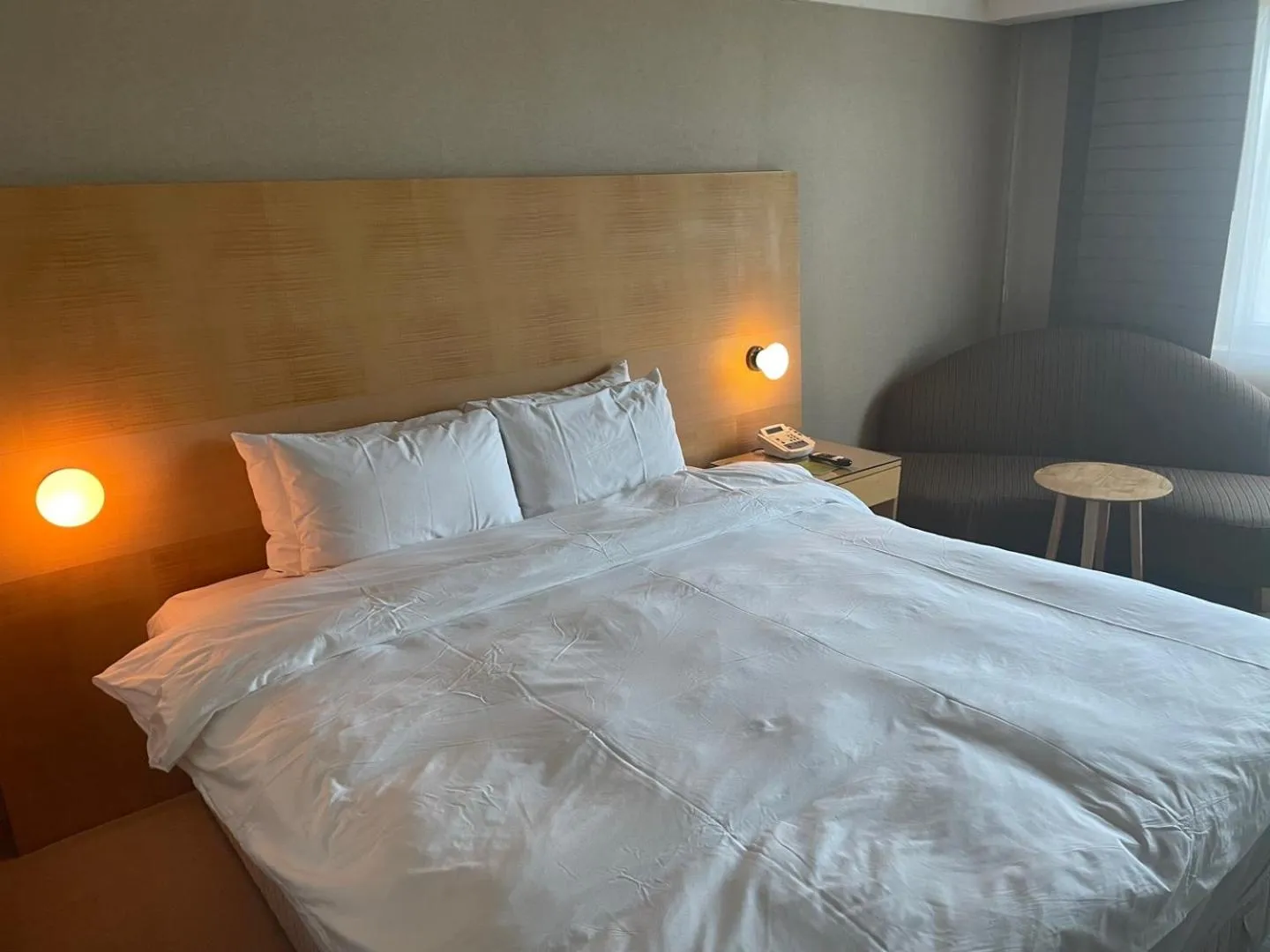 Bed in Daegu Grand Hotel
