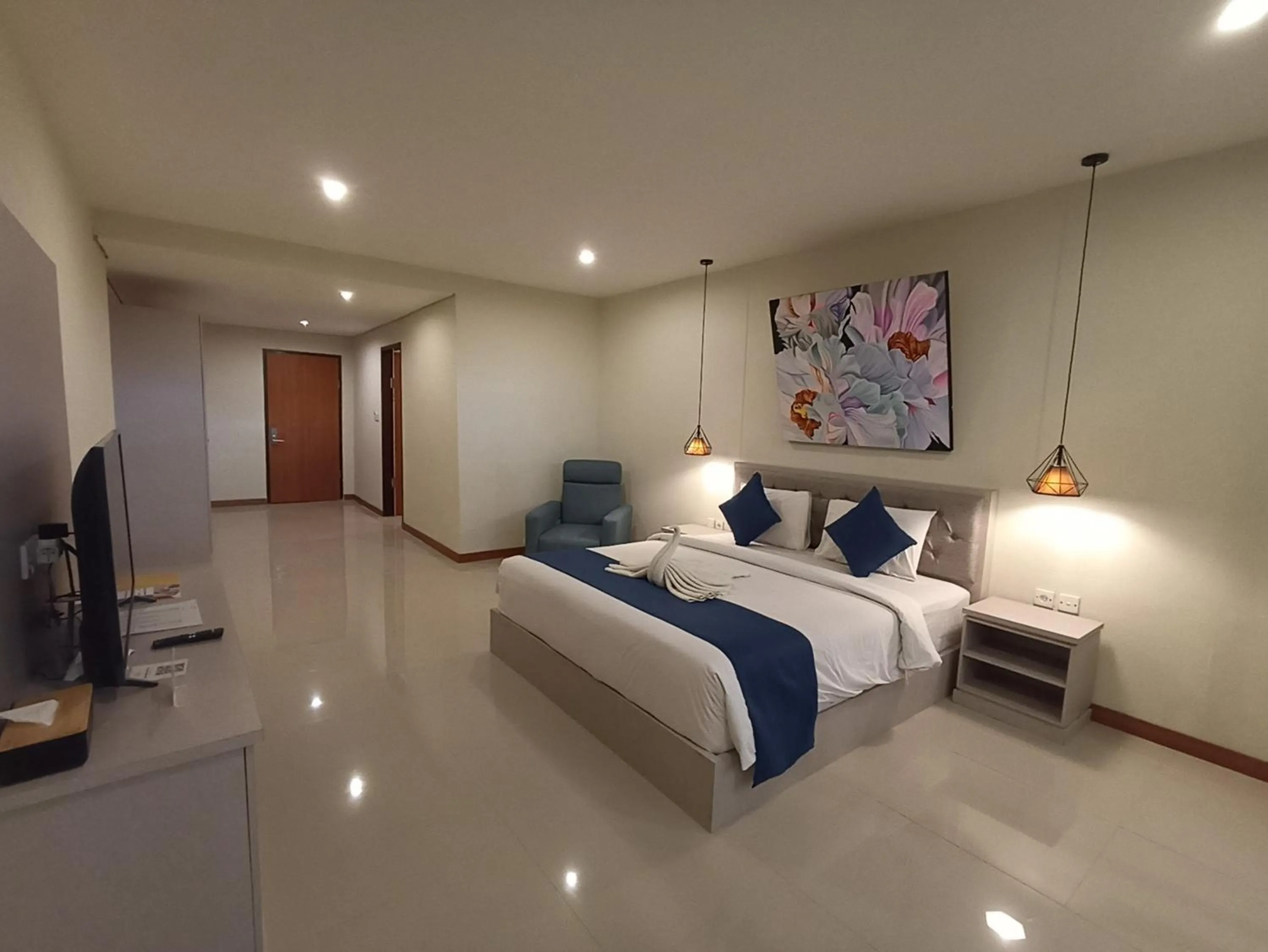 Photo of the whole room, Bed in Abian Harmony Hotel