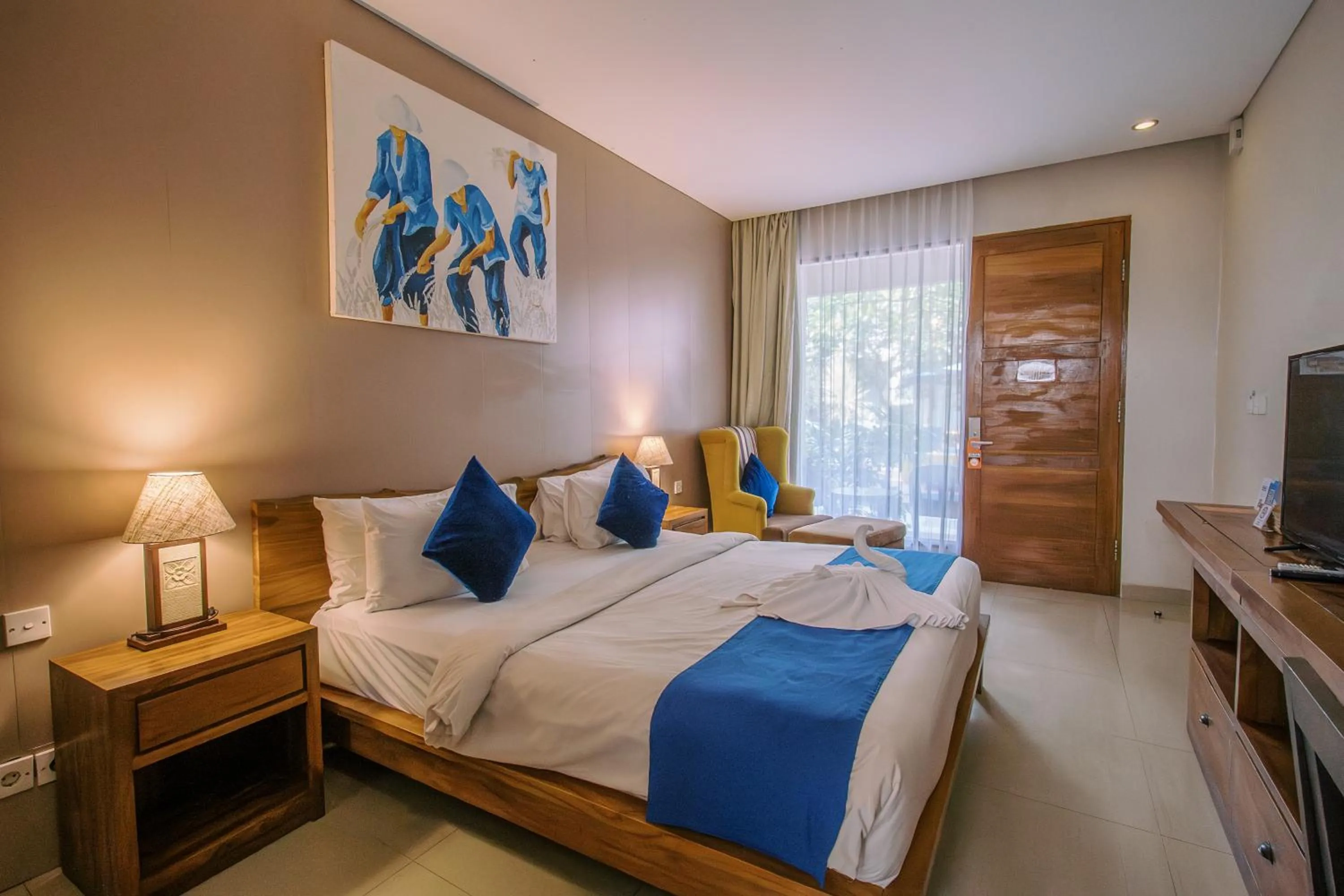 Photo of the whole room, Bed in Abian Harmony Hotel