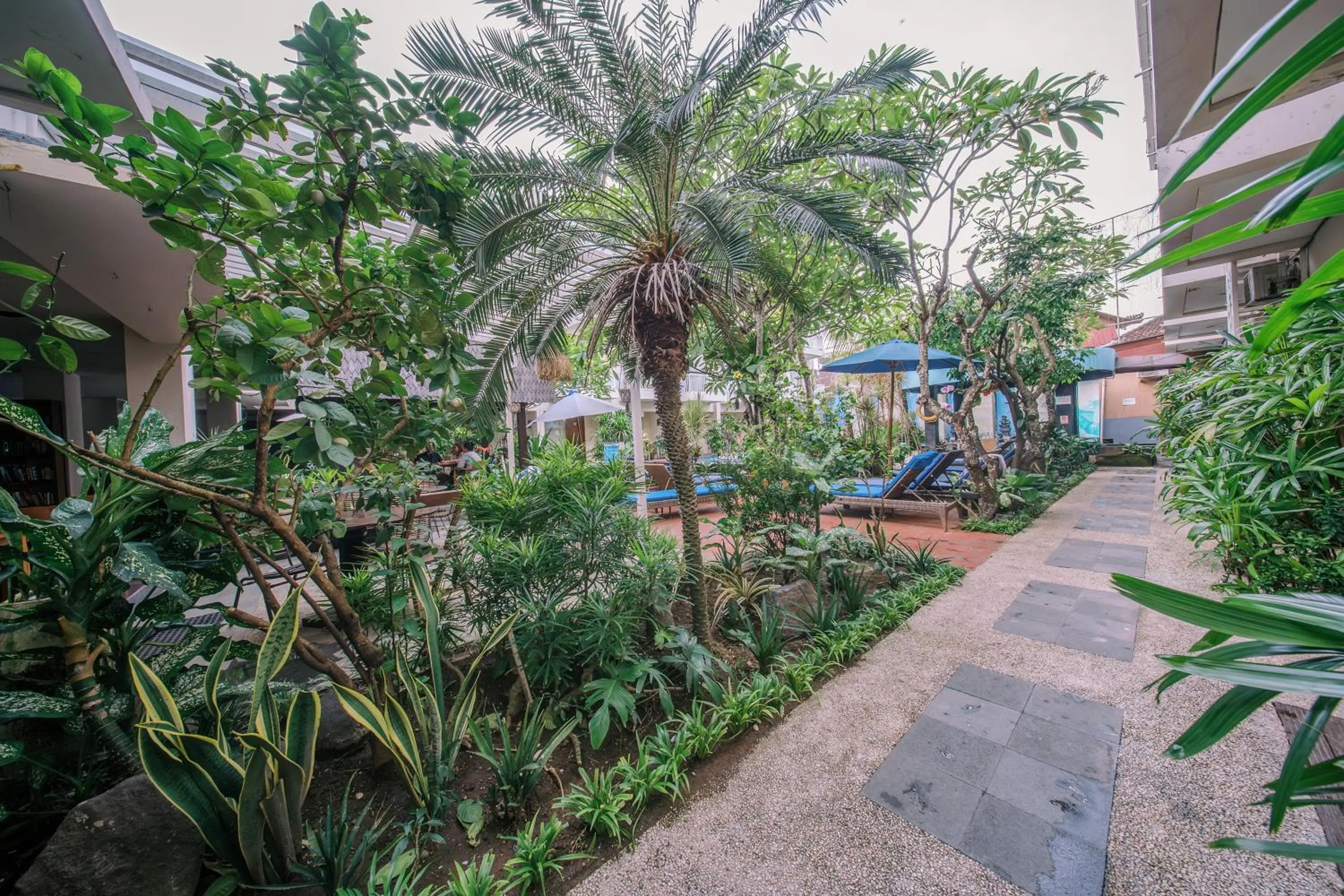 Seating area in Abian Harmony Hotel