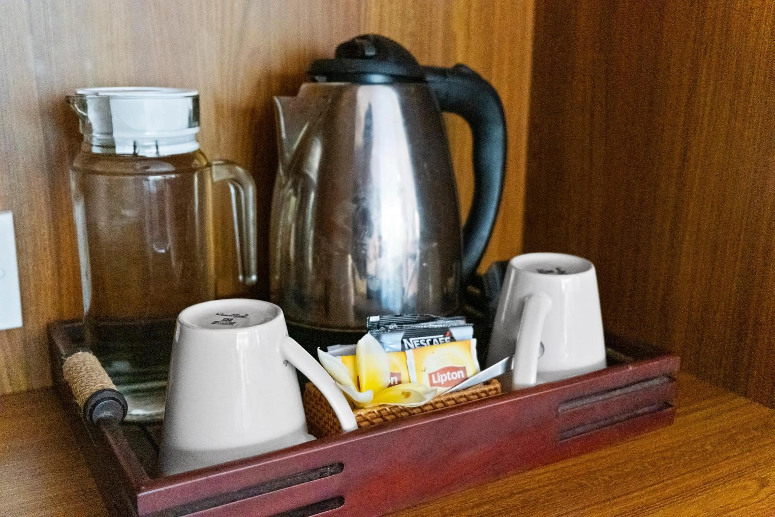 Coffee/tea facilities in Abian Harmony Hotel