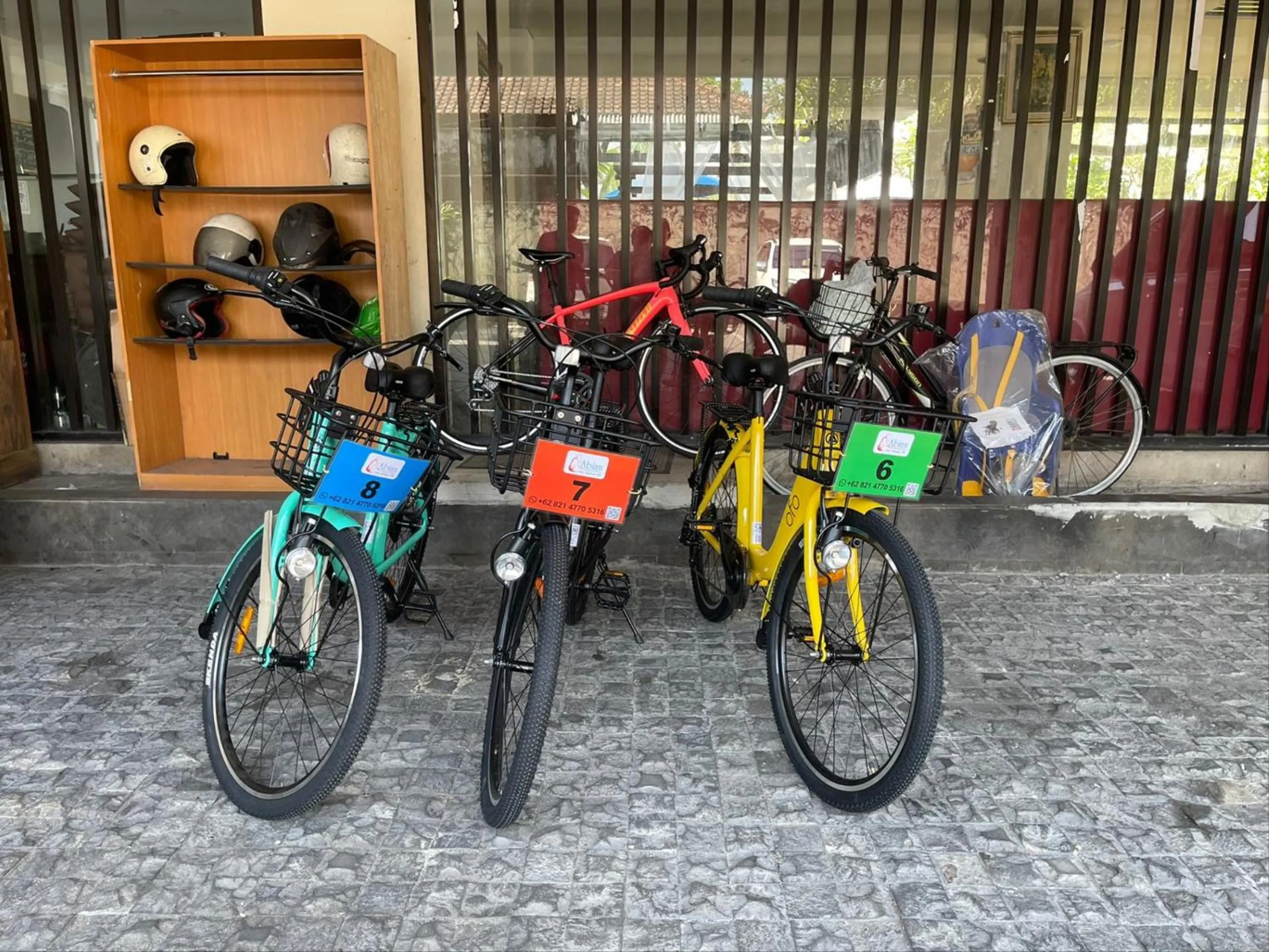 Cycling in Abian Harmony Hotel