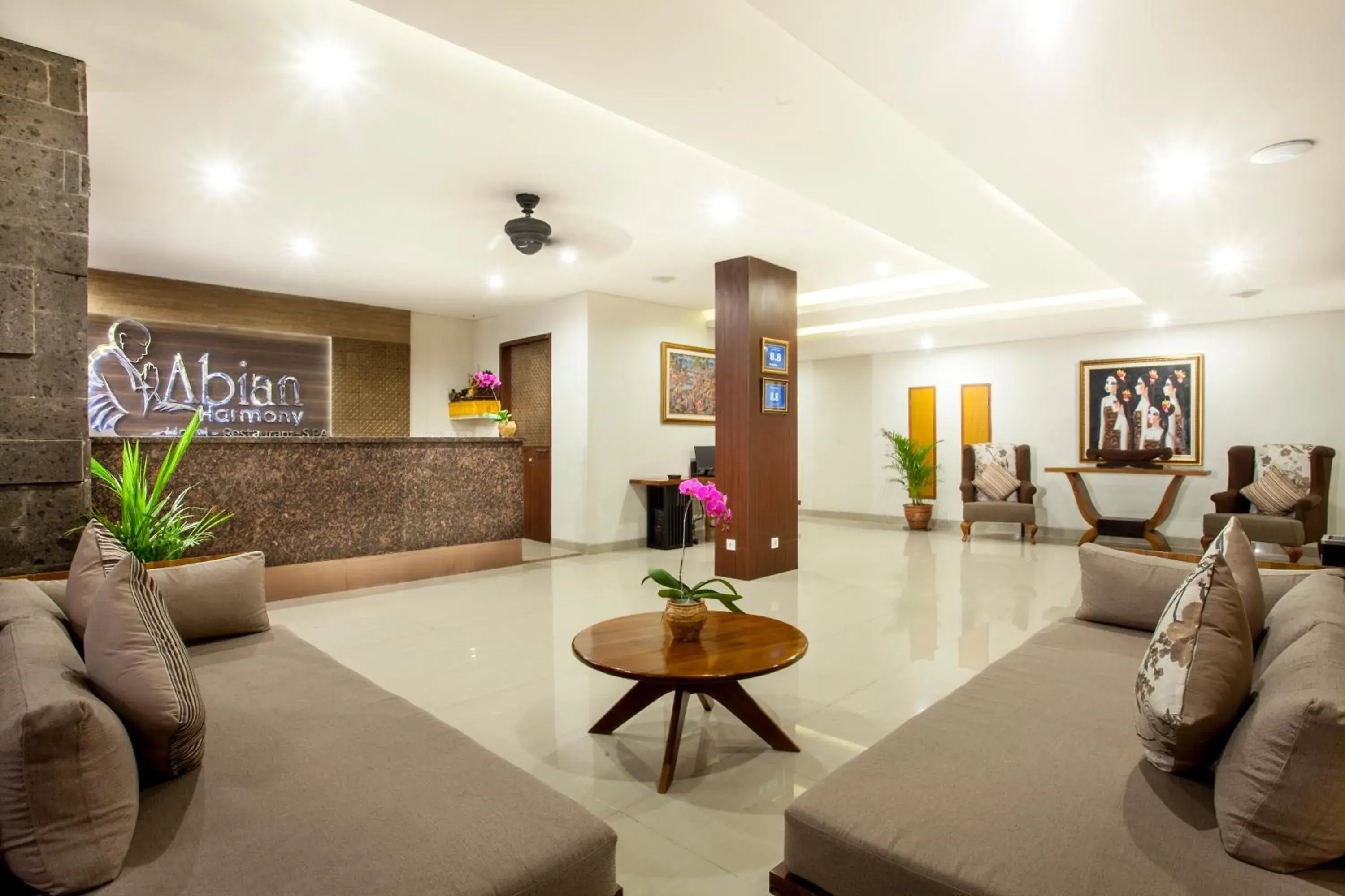 Lobby or reception in Abian Harmony Hotel Lobby or reception in Abian Harmony Hotel