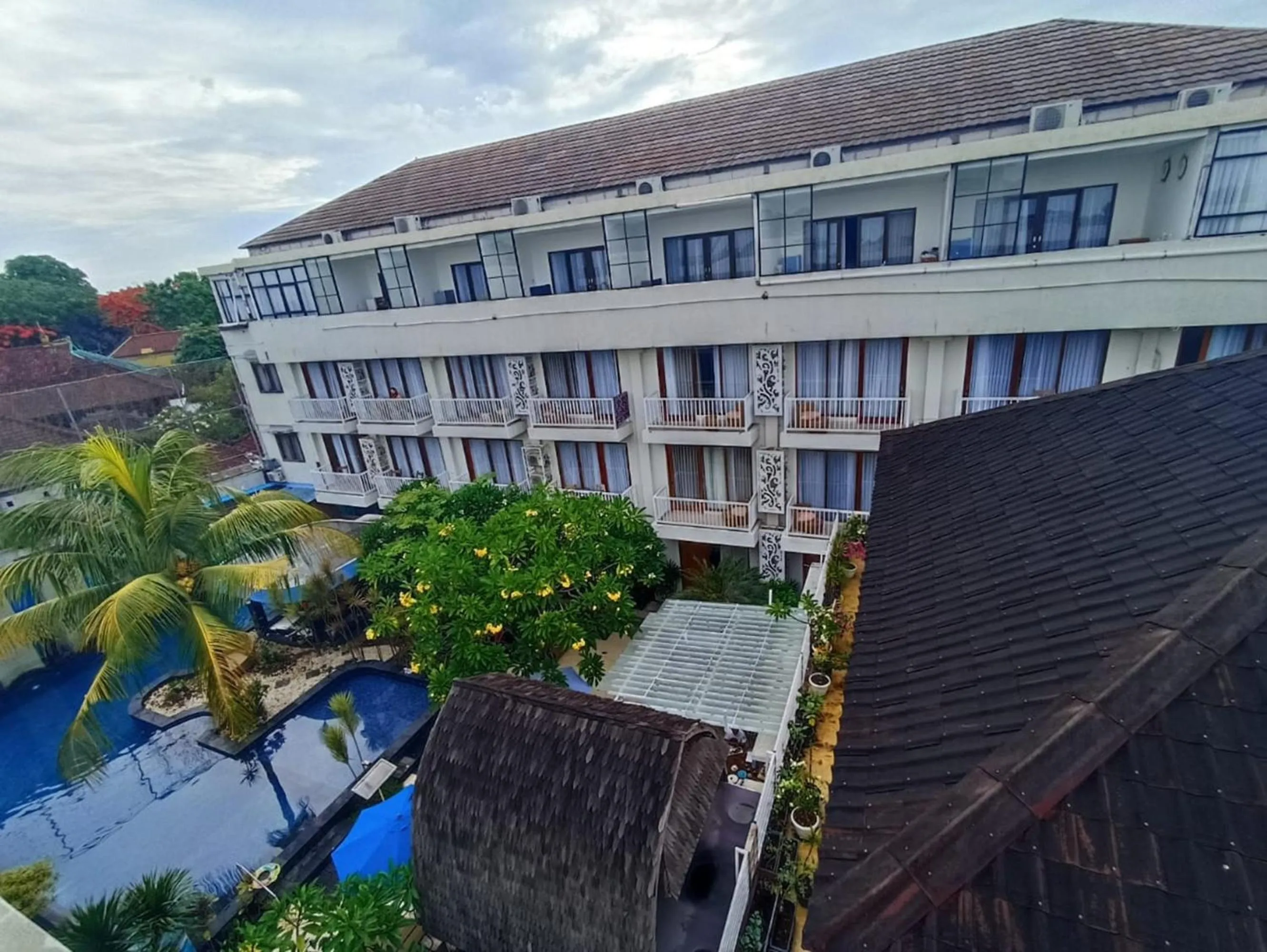Property building in Abian Harmony Hotel