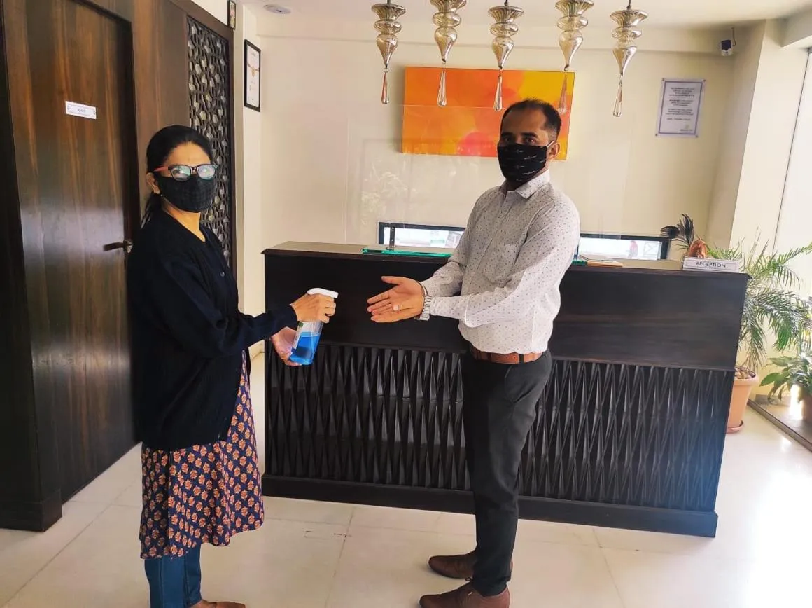 Lobby or reception in Krishna Inn - Royal Hotels