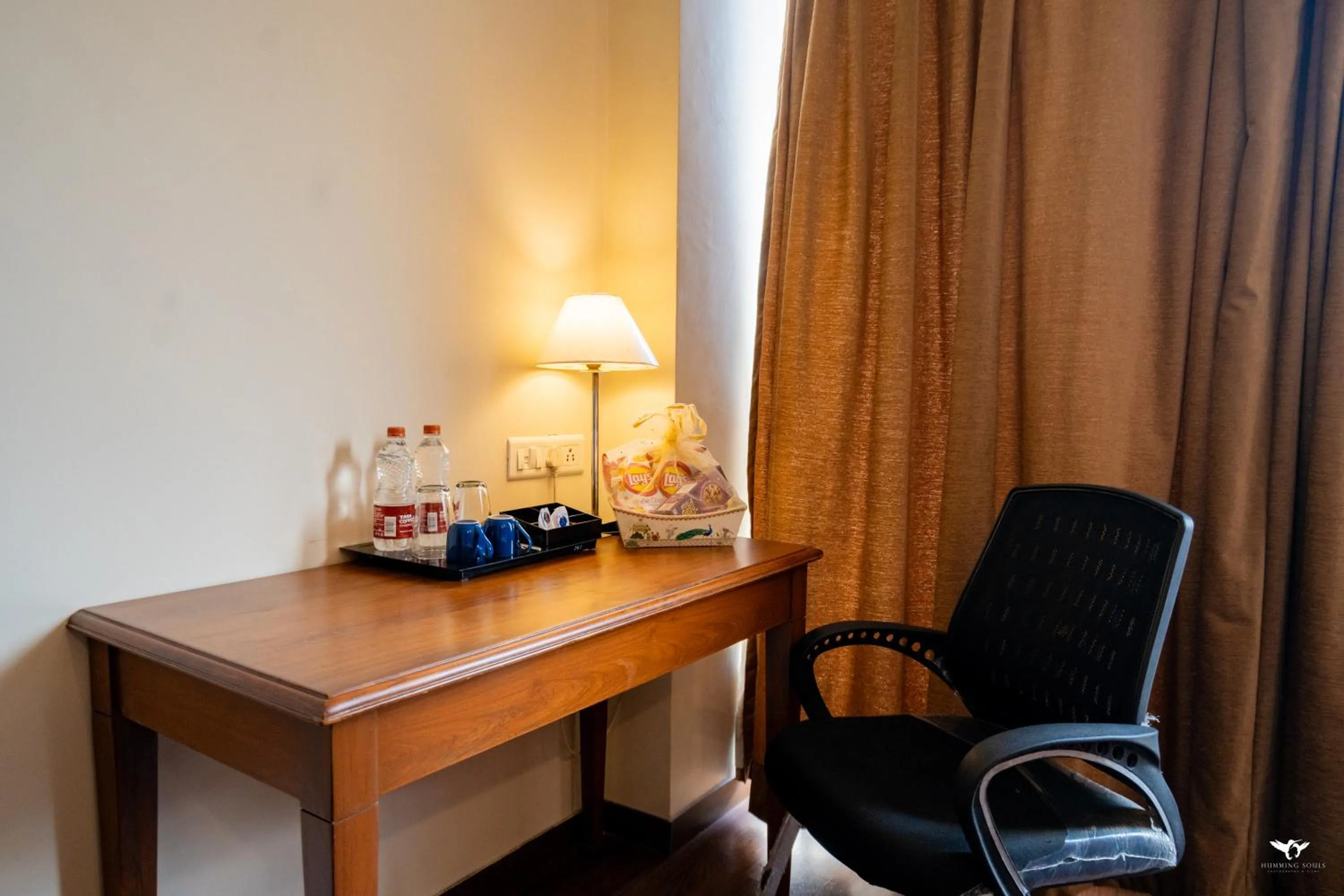 Seating area in Krishna Inn - Royal Hotels