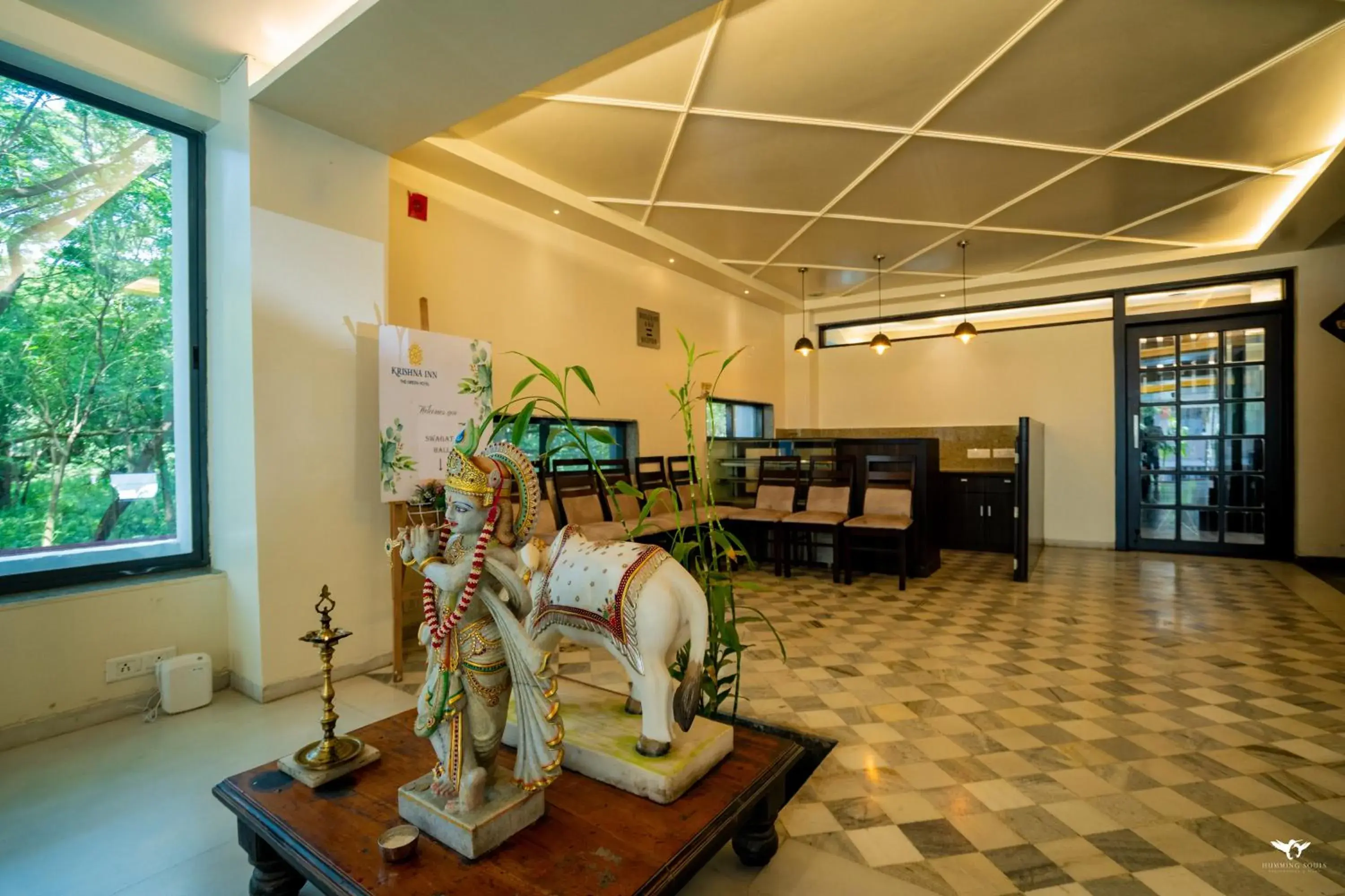 Lobby or reception in Krishna Inn - Royal Hotels Lobby or reception in Krishna Inn - Royal Hotels