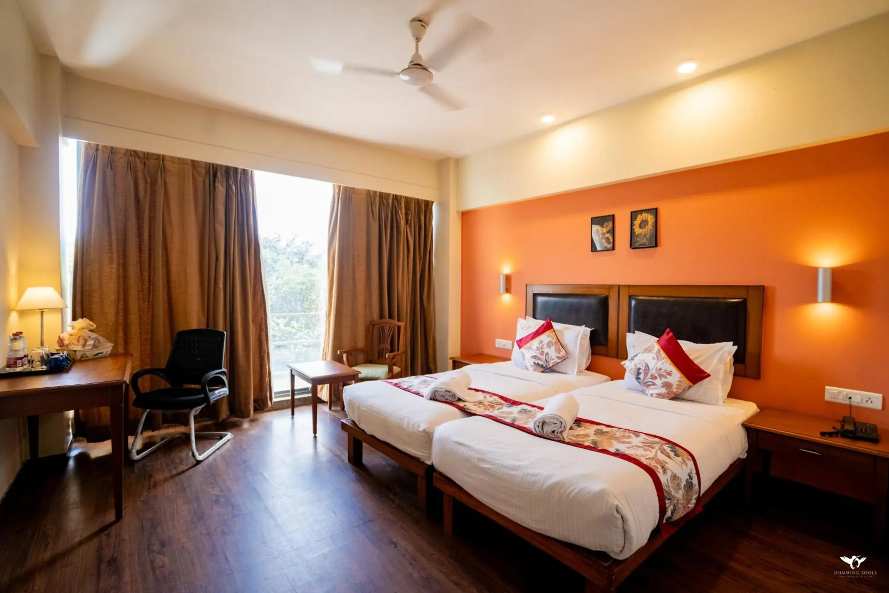 Twin Room - single occupancy in Krishna Inn - Royal Hotels Twin Room - single occupancy in Krishna Inn - Royal Hotels
