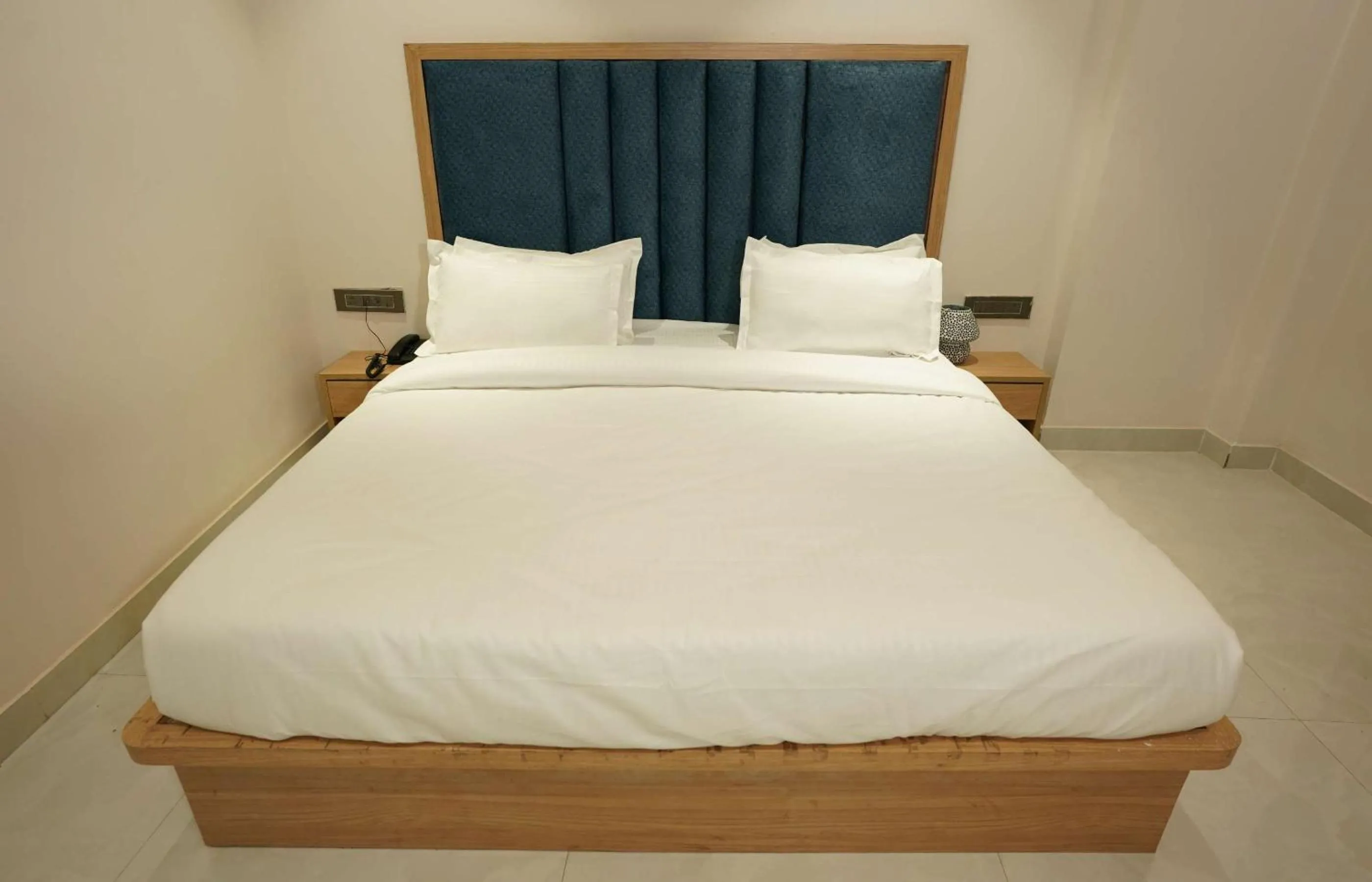 Bed in HOTEL V Inn STUDIO