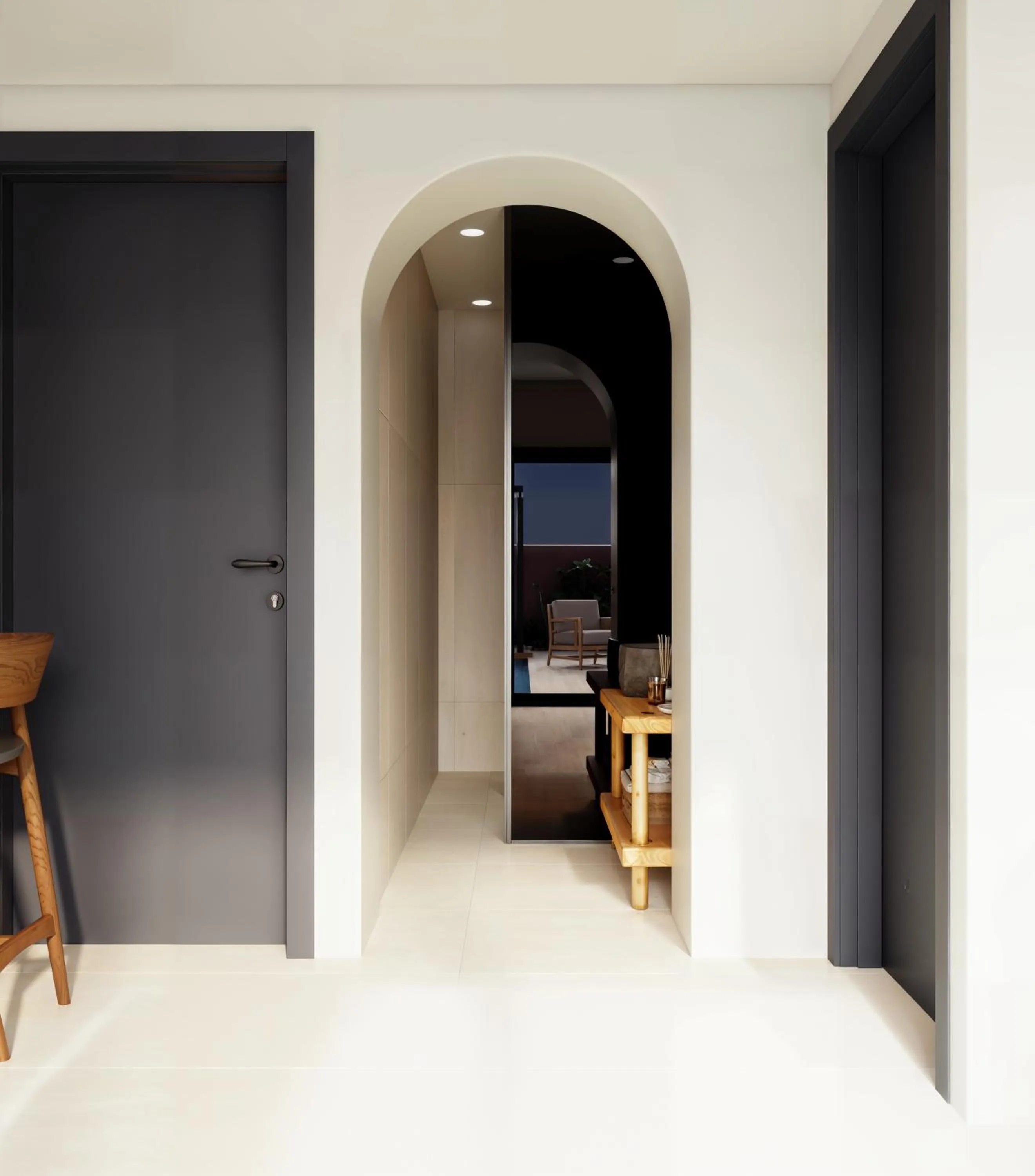 Bathroom in Volta Seaside Boutique Hotel