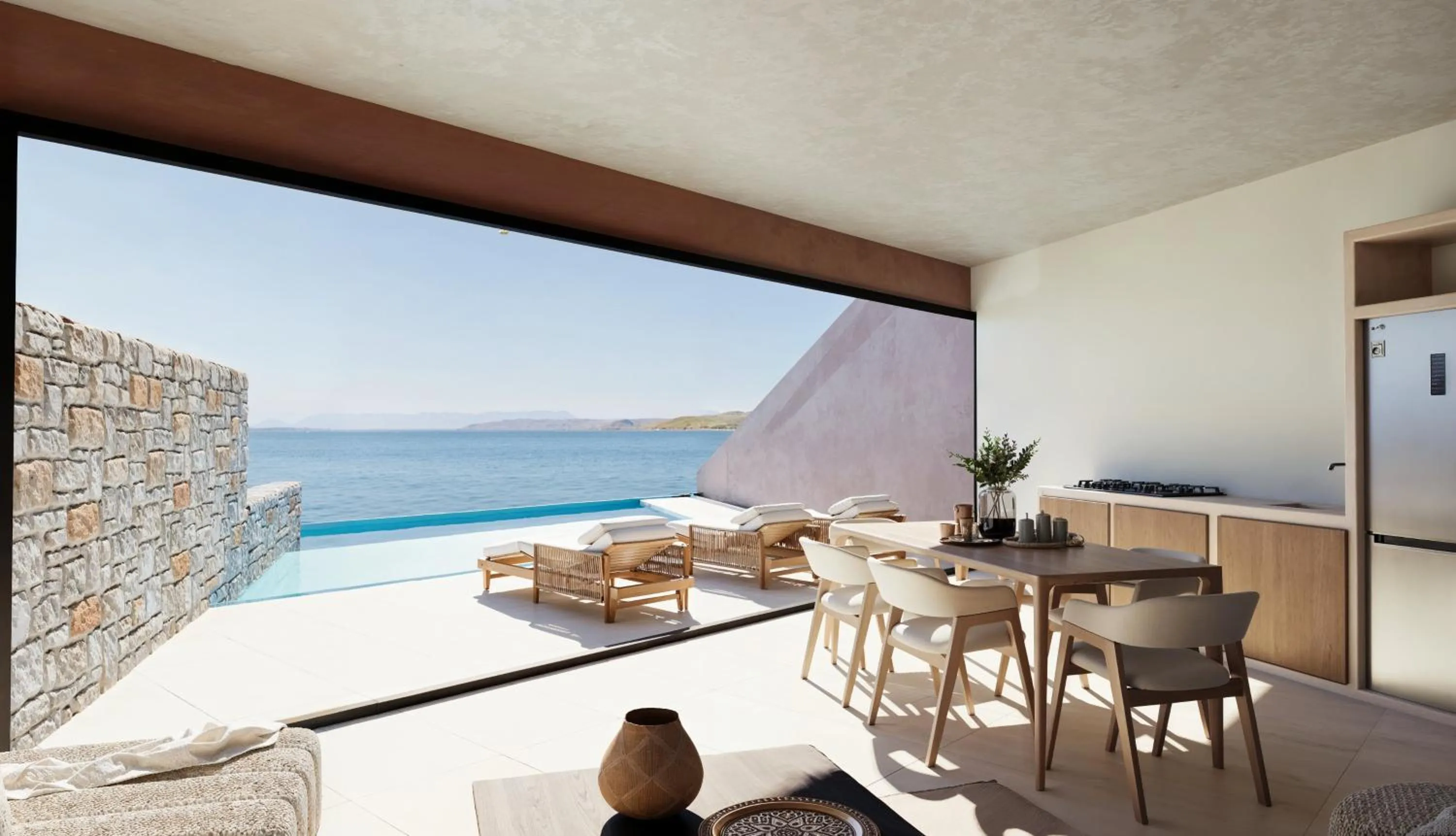 Sea view in Volta Seaside Boutique Hotel