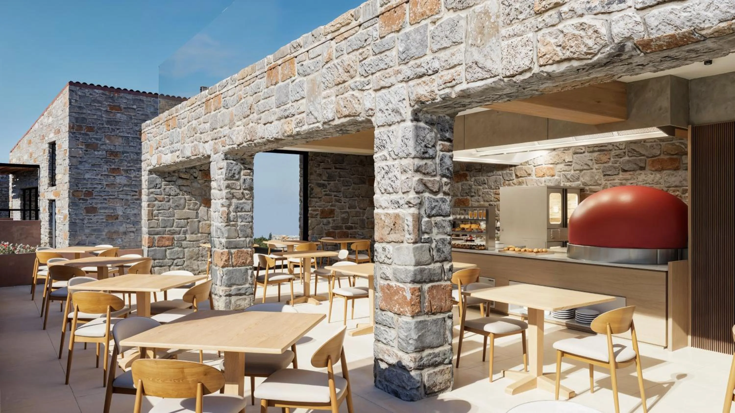 Restaurant/places to eat in Volta Seaside Boutique Hotel