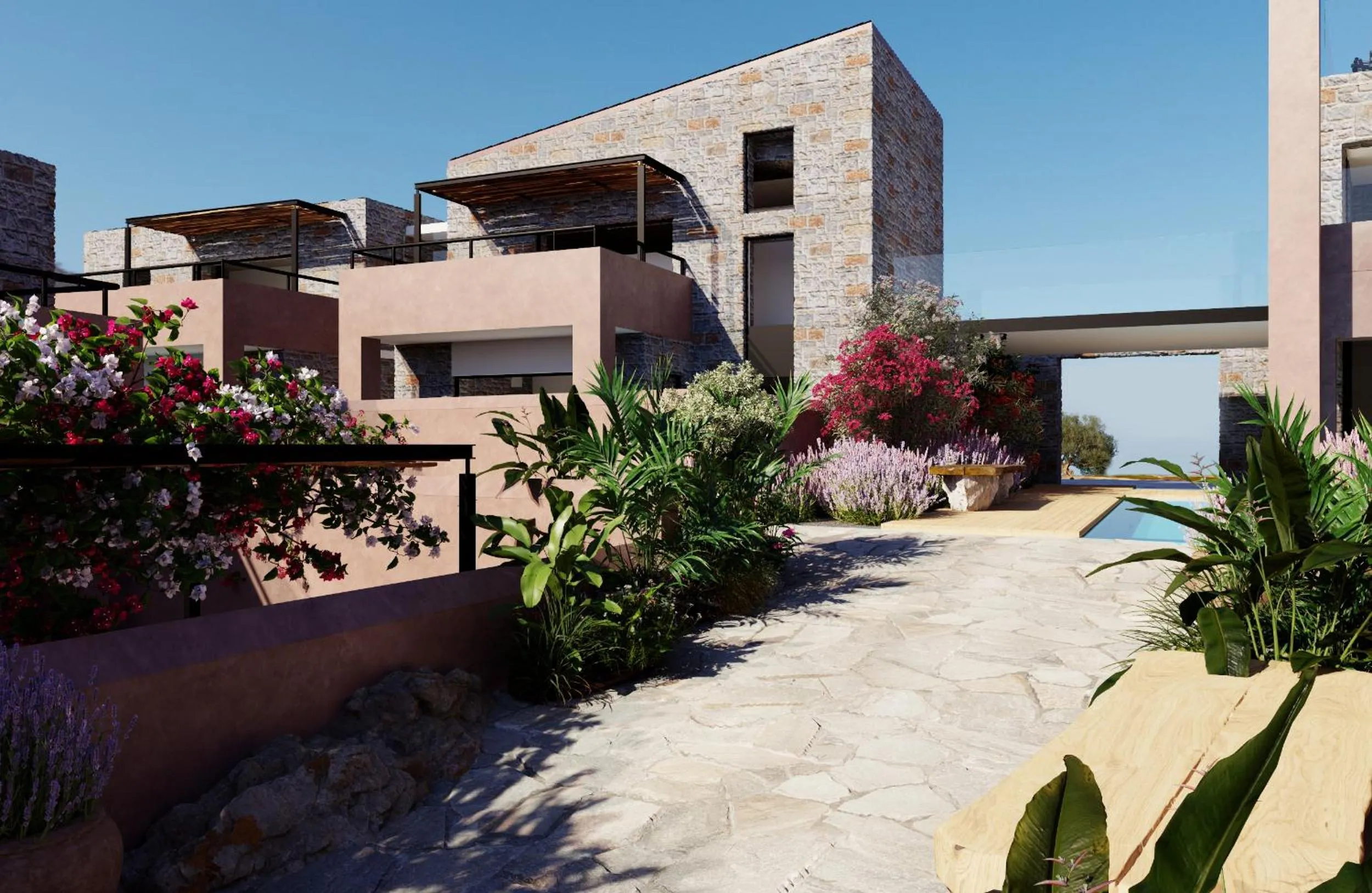 Property building in Volta Seaside Boutique Hotel