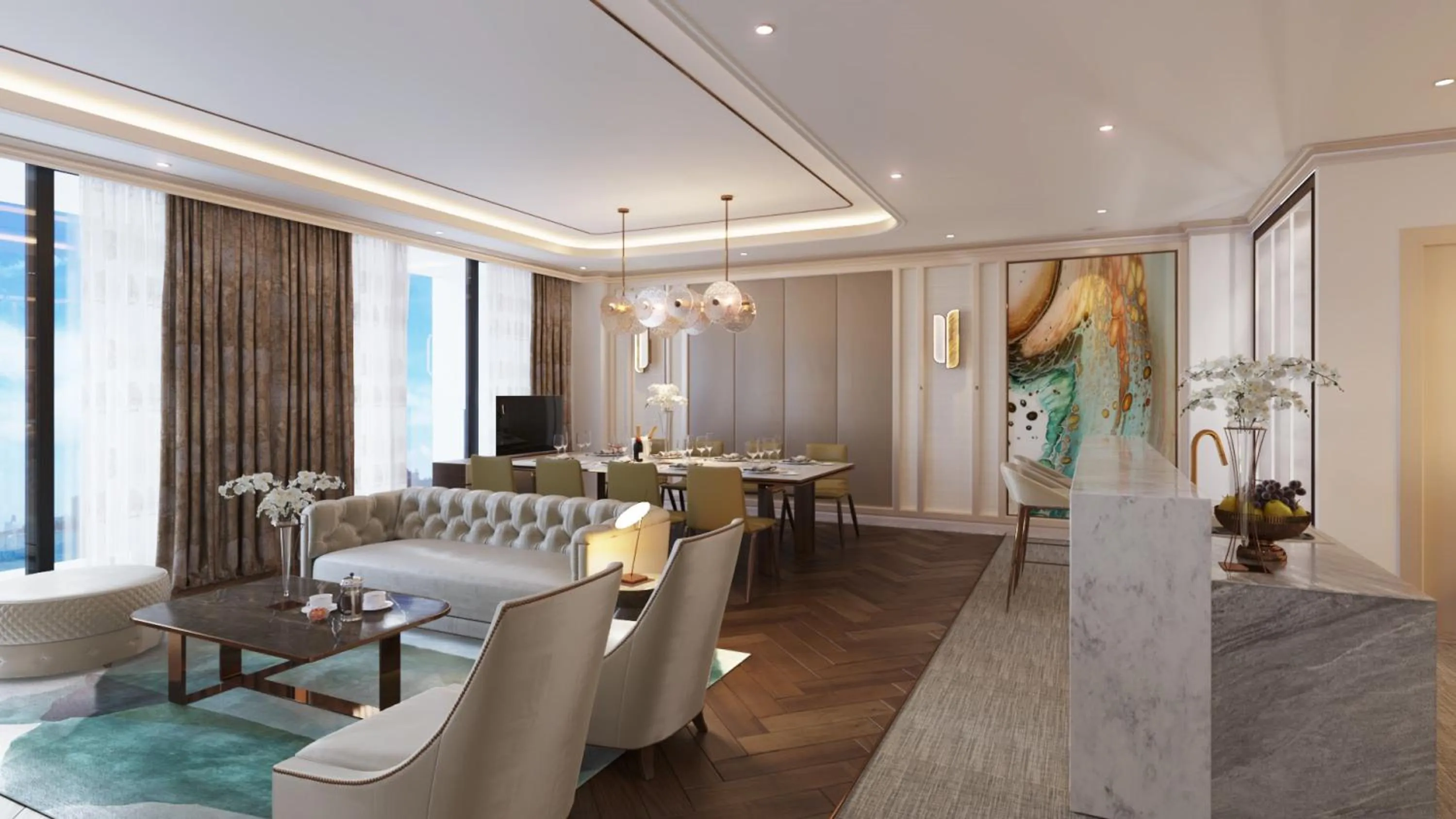 Photo of the whole room in voco Scenia Bay Nha Trang by IHG