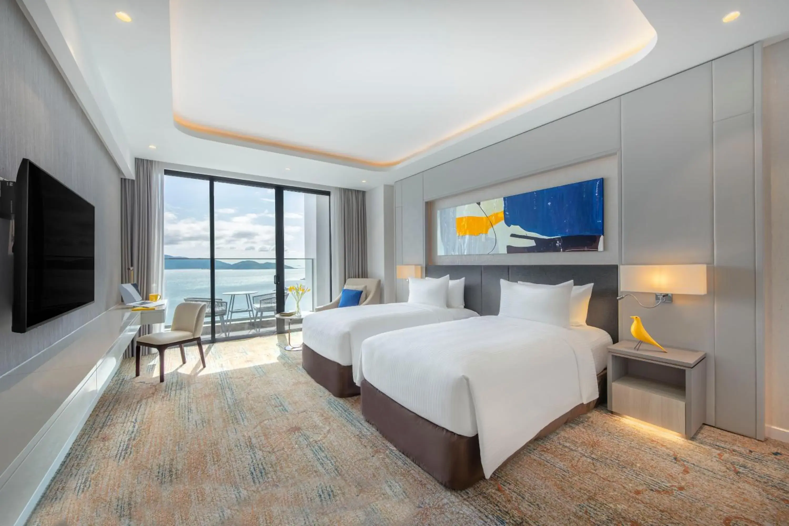 Premium Twin Room with Ocean View - High Floor in voco Scenia Bay Nha Trang by IHG Premium Twin Room with Ocean View - High Floor in voco Scenia Bay Nha Trang by IHG