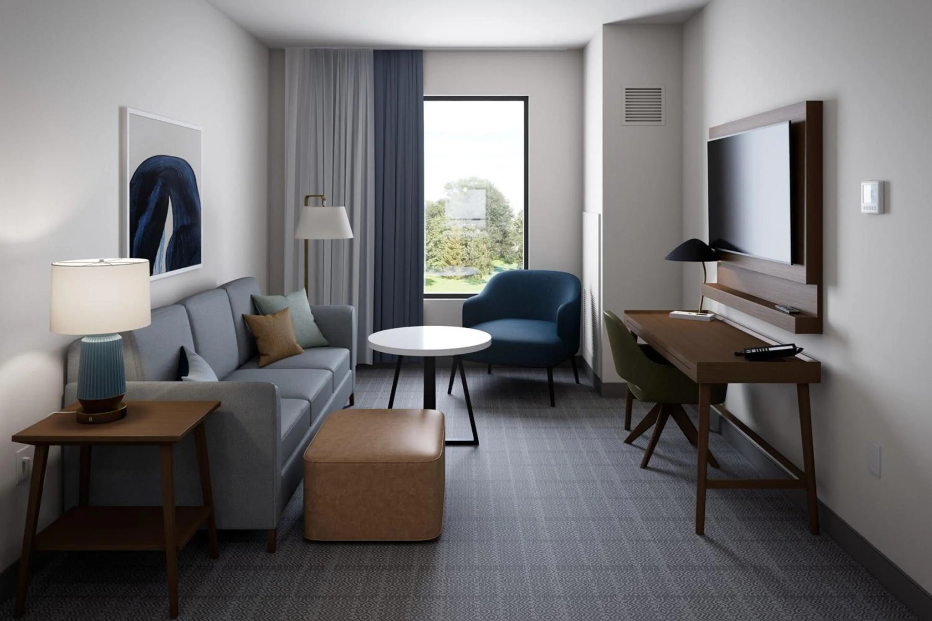 Two-Bedroom Suite with One King Bed and Two Queen Beds in Staybridge Suites Aurora East by IHG
