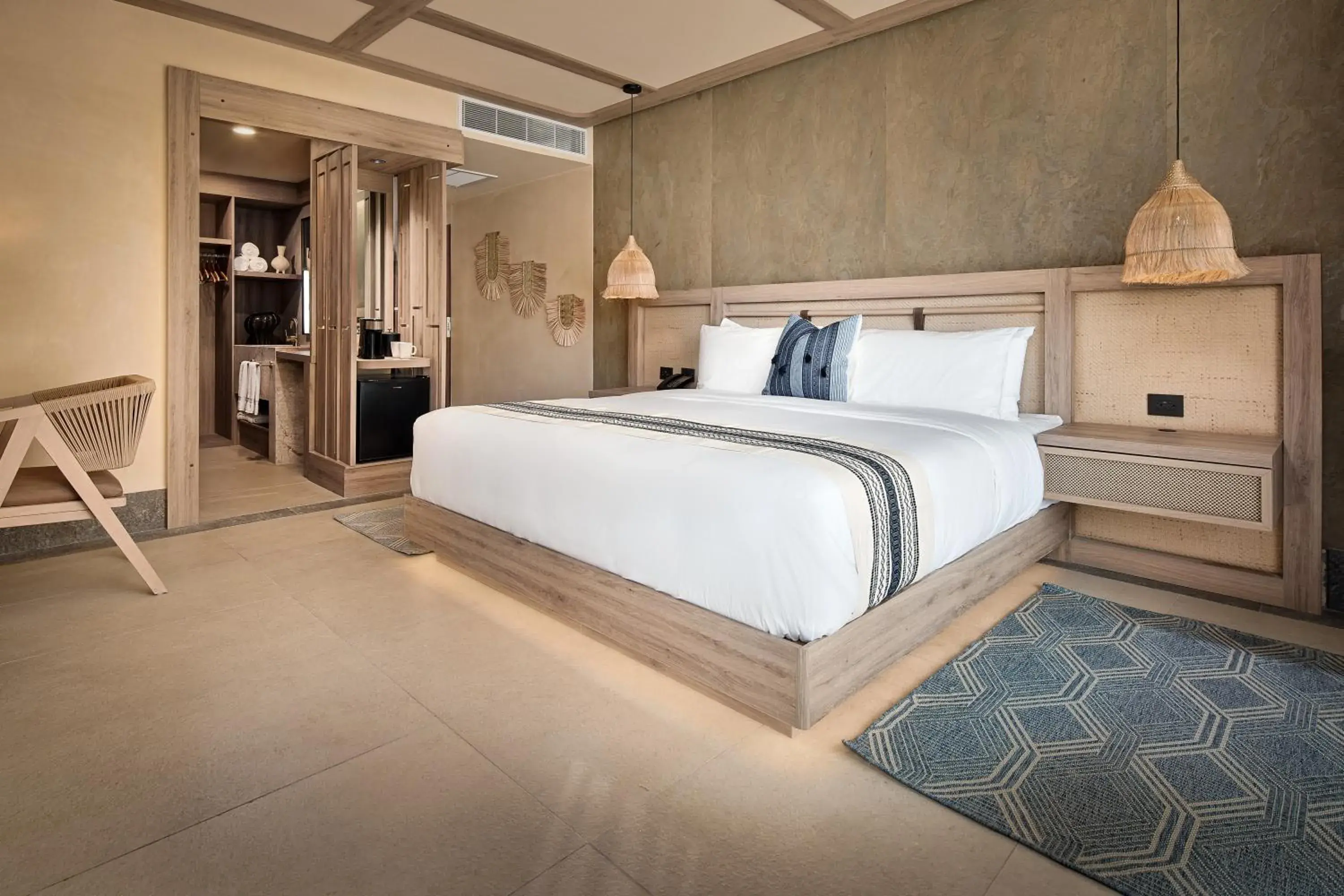 Premium Corner King Room with Balcony in Hotel Indigo Playa del Carmen by IHG Premium Corner King Room with Balcony in Hotel Indigo Playa del Carmen by IHG