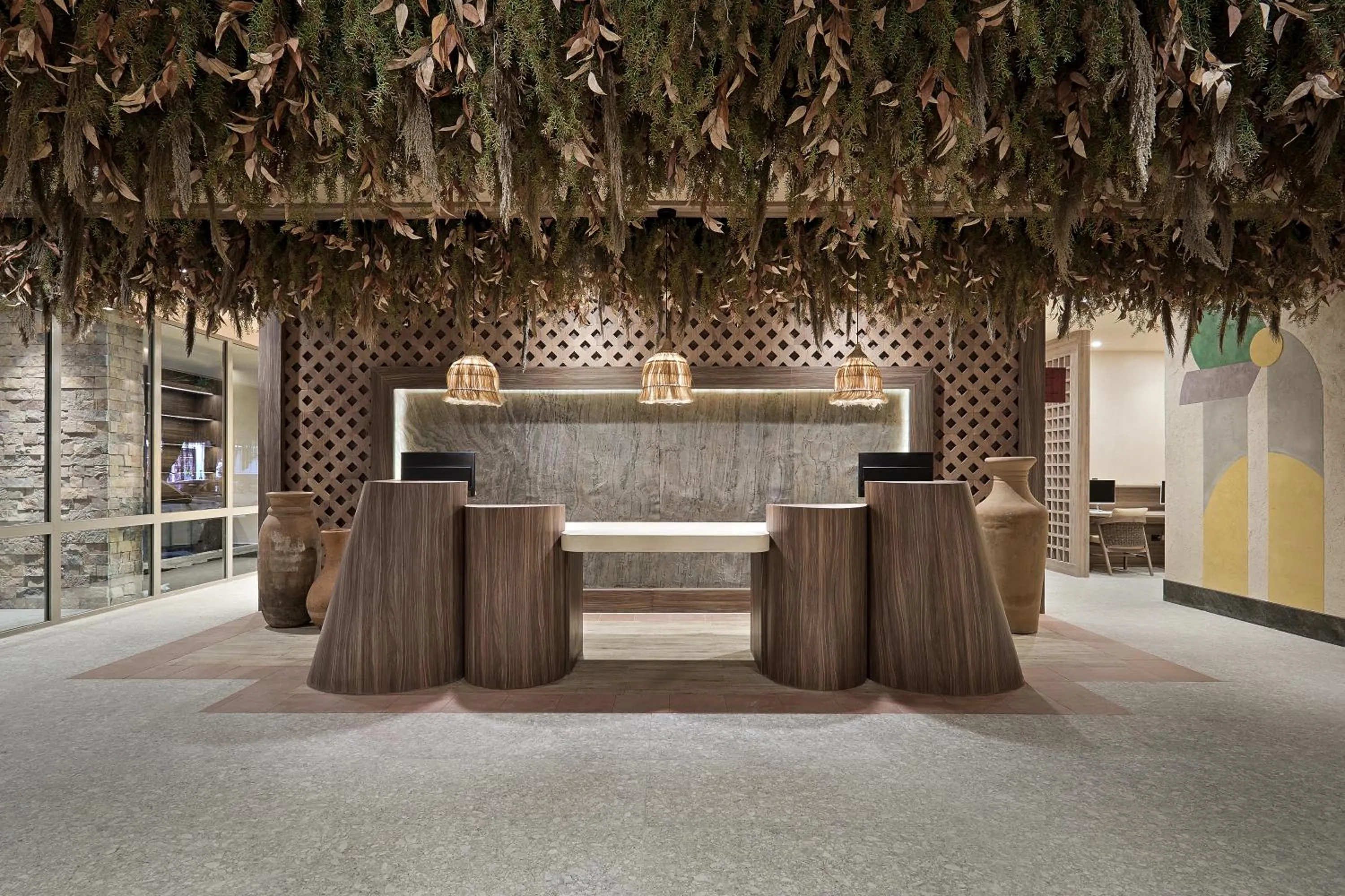 Lobby or reception in Hotel Indigo Playa del Carmen by IHG