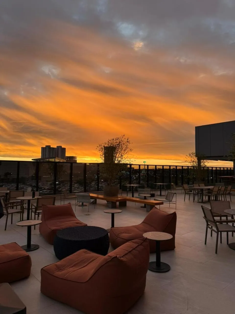 Sunset in Novotel Uberlândia
