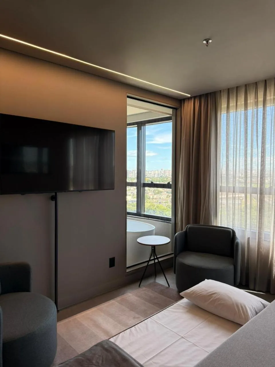 Bed in Novotel Uberlândia