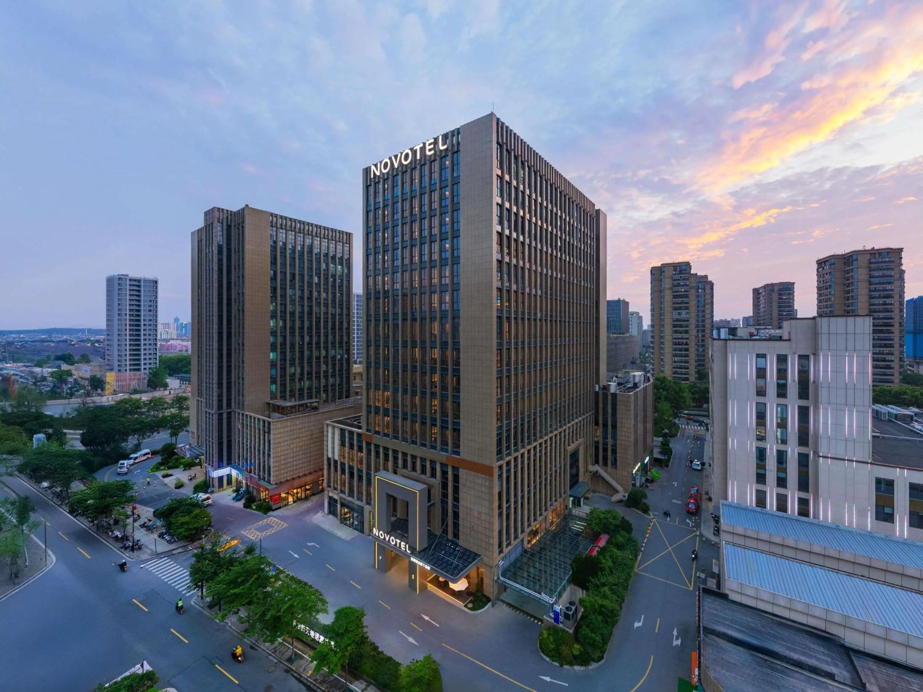 Property building in Novotel Hangzhou Xintiandi
