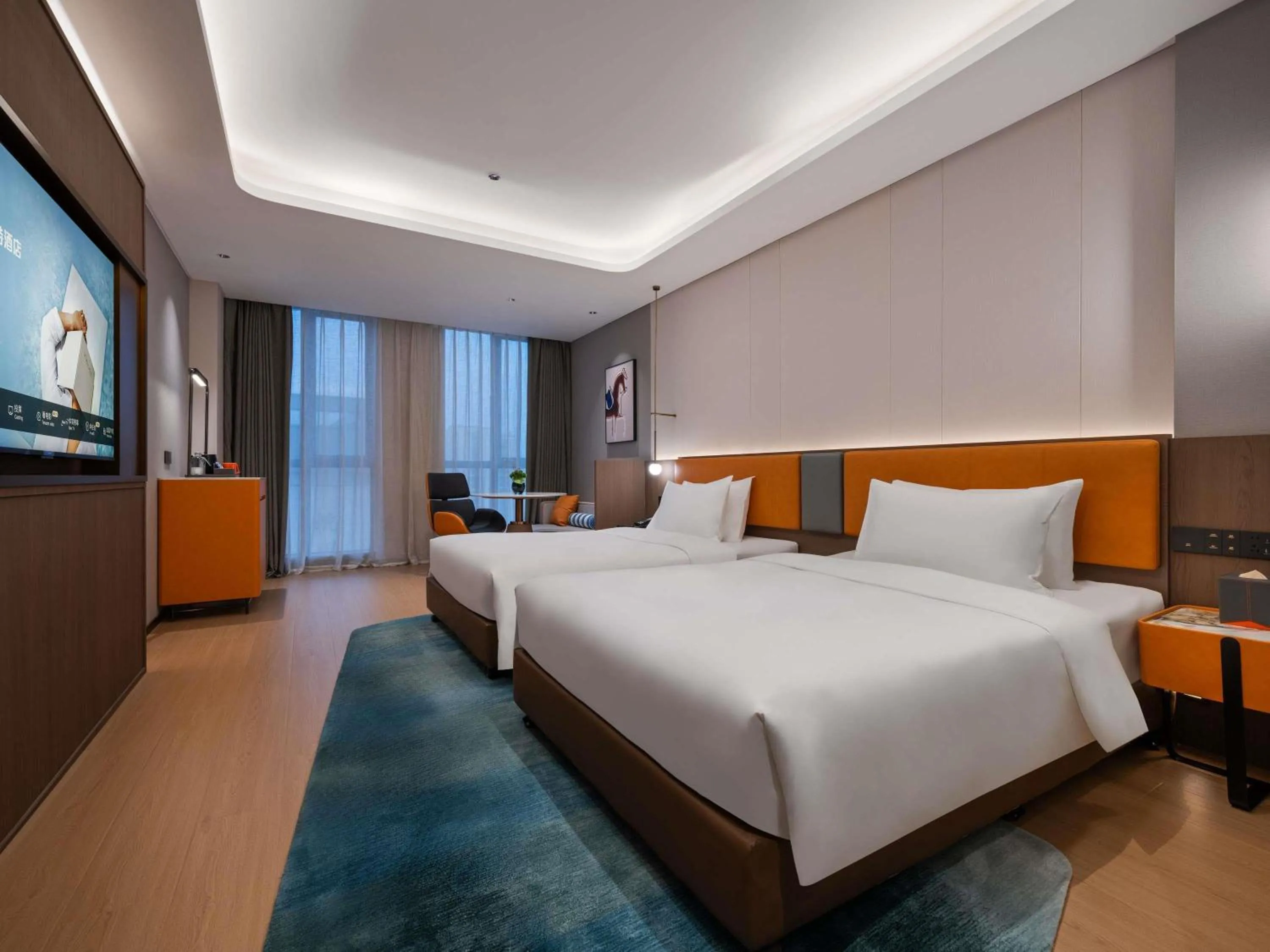 Bedroom, Bed in Novotel Hangzhou Xintiandi