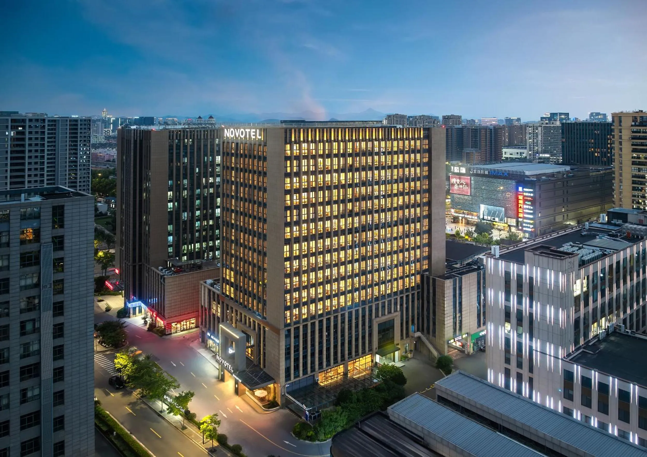 Property building in Novotel Hangzhou Xintiandi