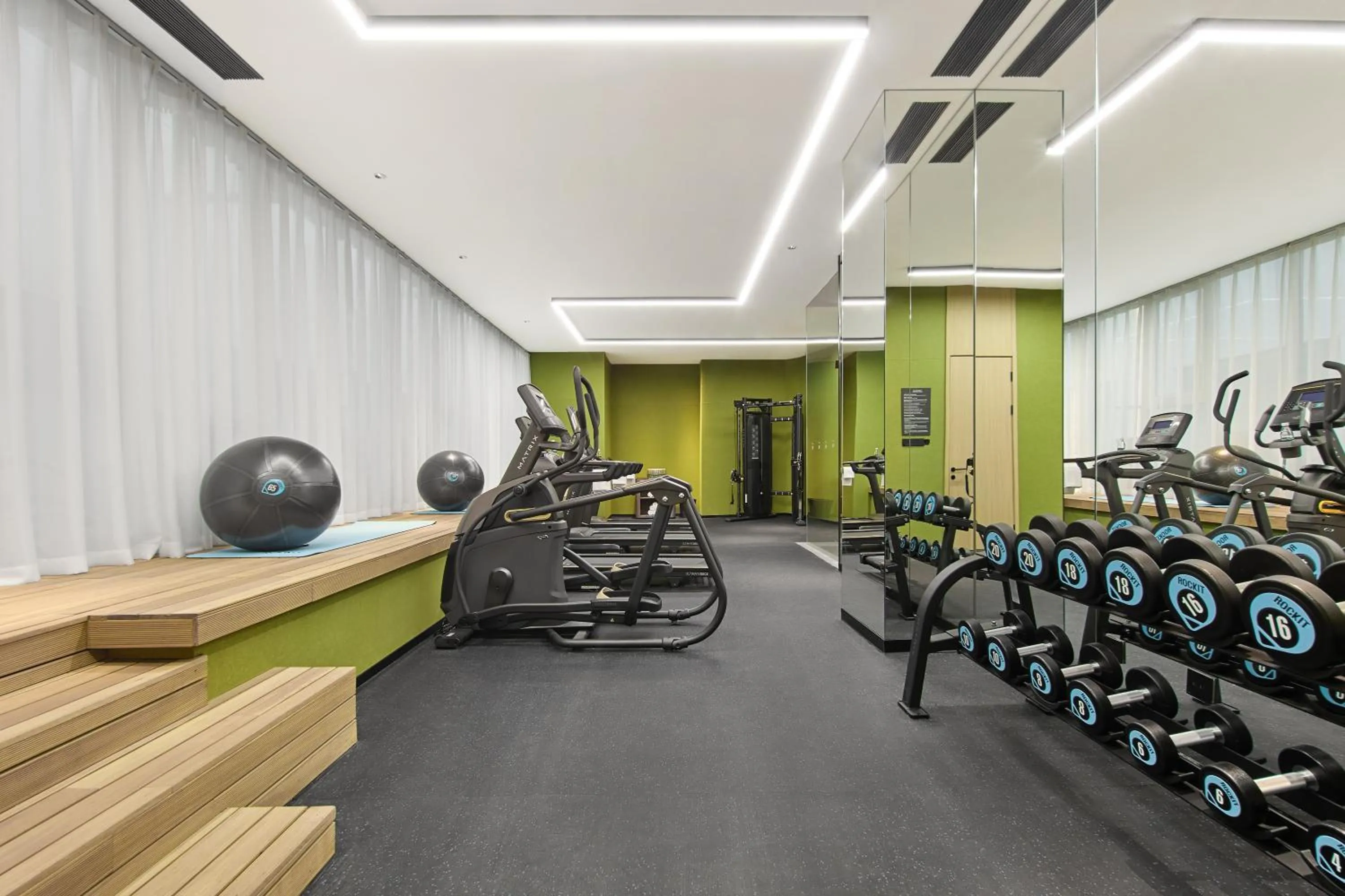 Fitness centre/facilities in Novotel Yinchuan Lanxigu