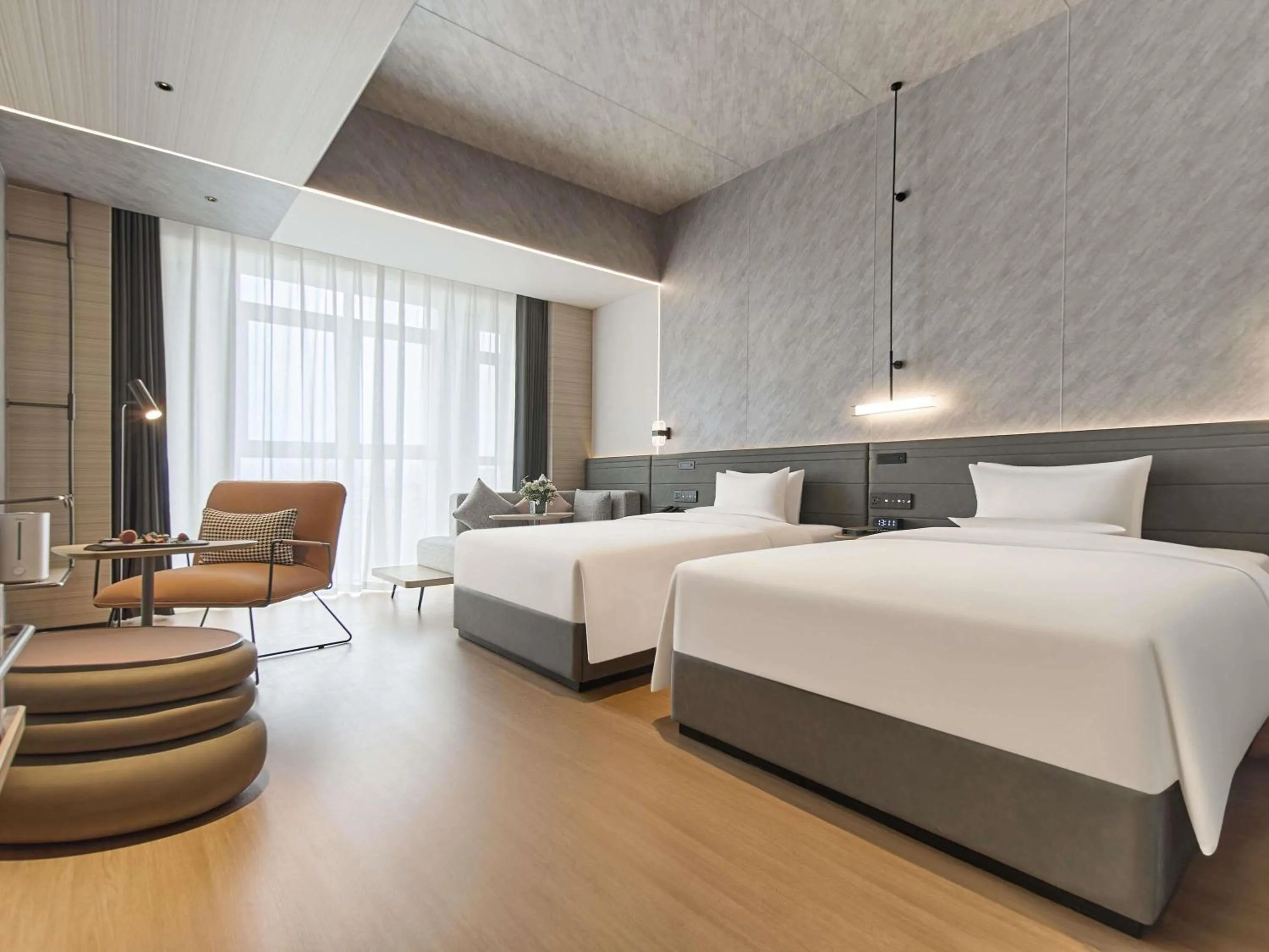 Bedroom, Bed in Novotel Yinchuan Lanxigu