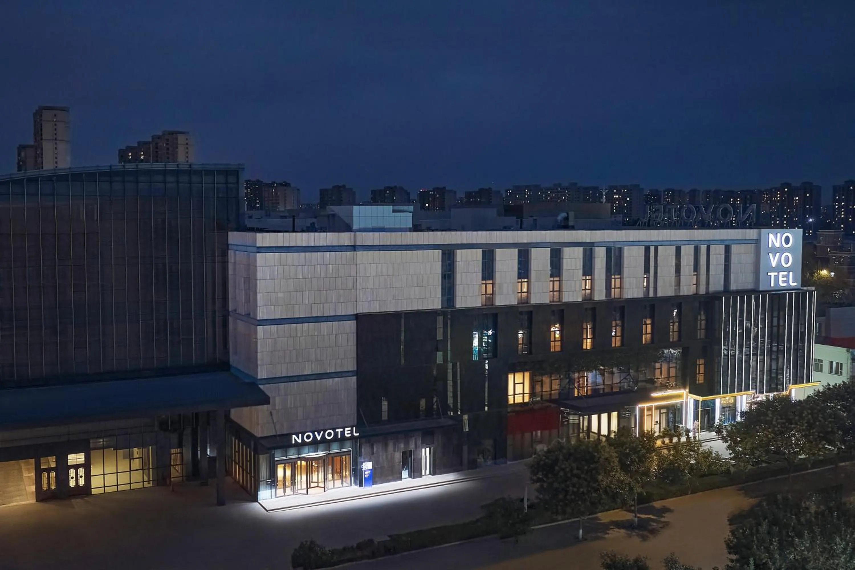 Property building in Novotel Yinchuan Lanxigu