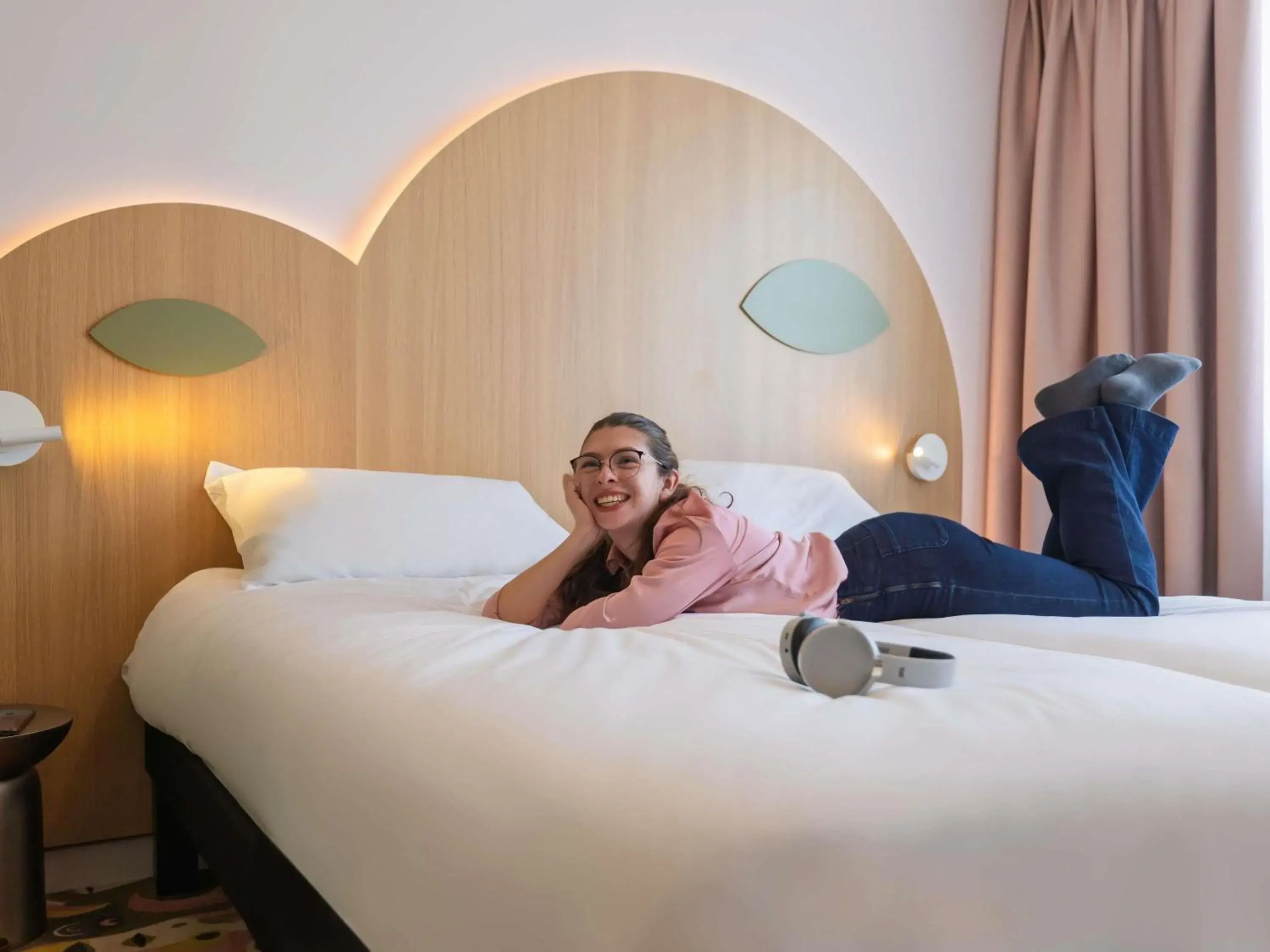 Family Room with One Double Bed and One Sofa Bed for Two People in ibis Styles Metz Centre Family Room with One Double Bed and One Sofa Bed for Two People in ibis Styles Metz Centre