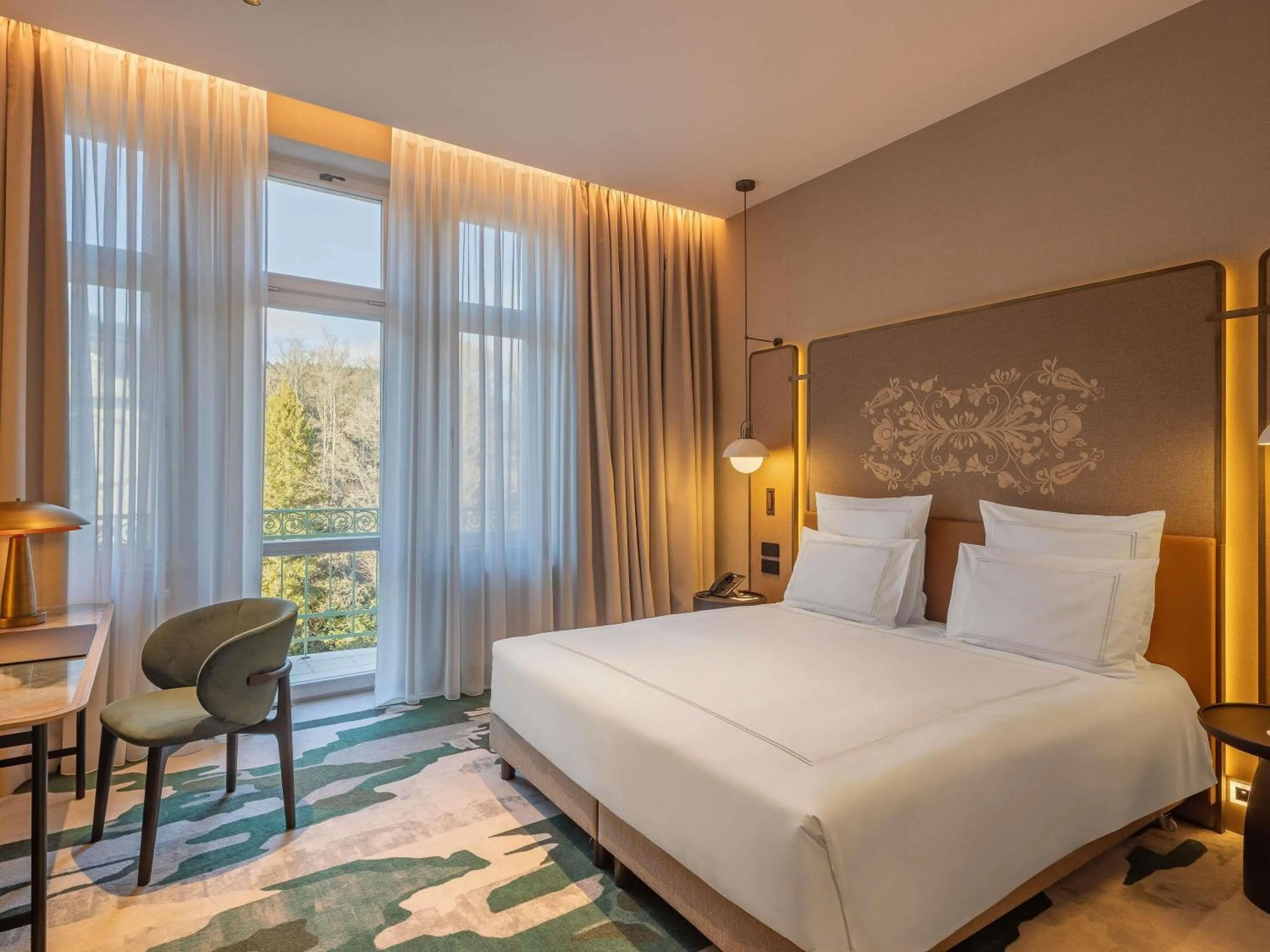 Bedroom, Bed in Swissôtel Marianske Lazne