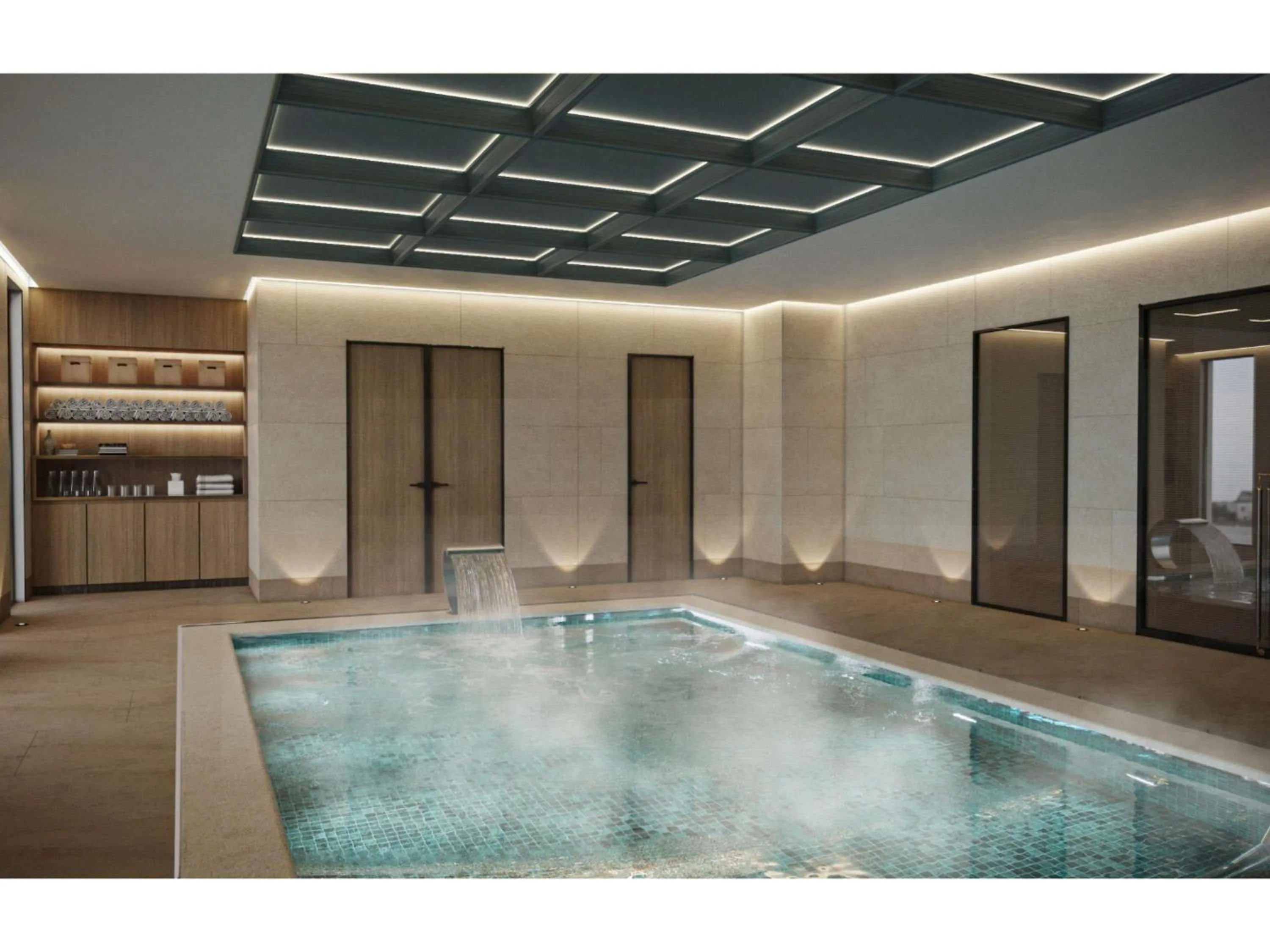 Pool view in Swissôtel Marianske Lazne