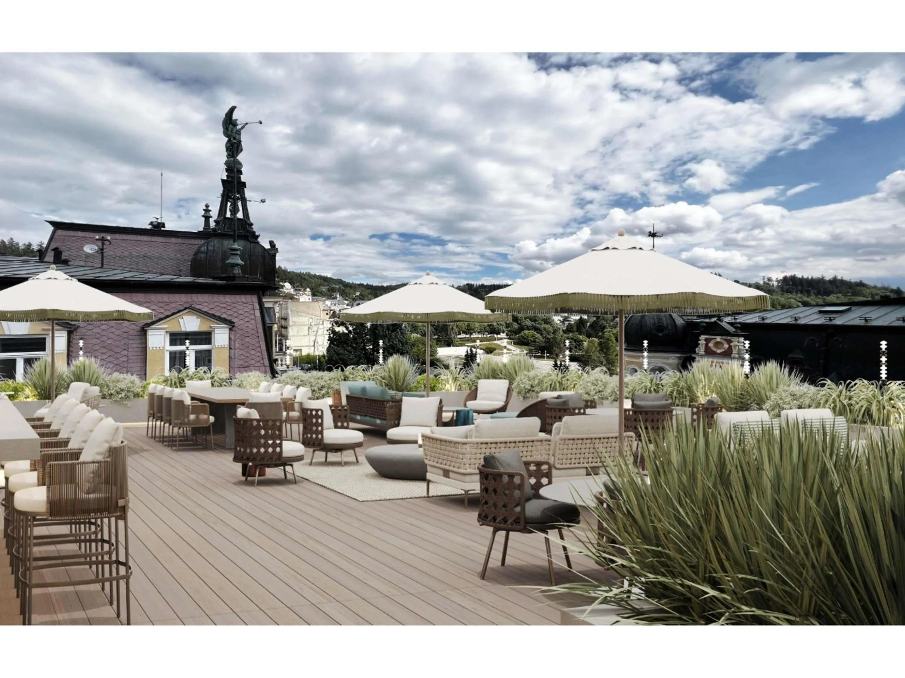 Lounge or bar in Swissôtel Marianske Lazne